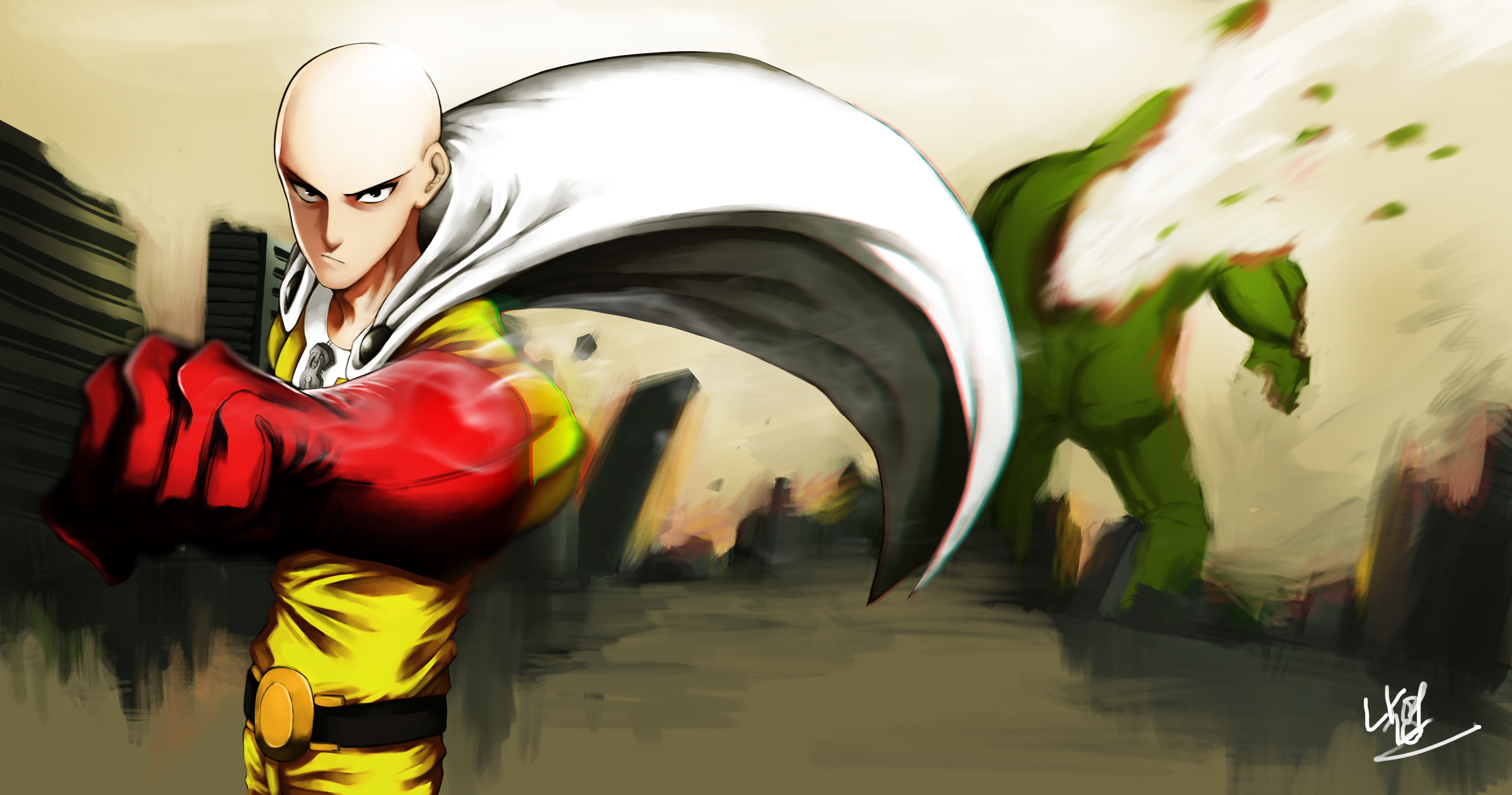 Free download wallpaper Anime, Saitama (One Punch Man), One Punch Man on your PC desktop