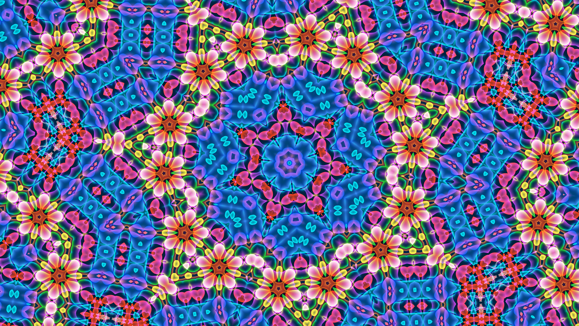 Download mobile wallpaper Abstract, Flower, Pattern, Colors, Kaleidoscope for free.