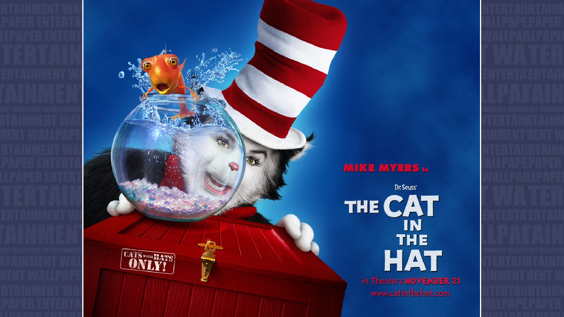 Dr Seuss の The Cat In The HatHDデスクトップの壁紙をダウンロード