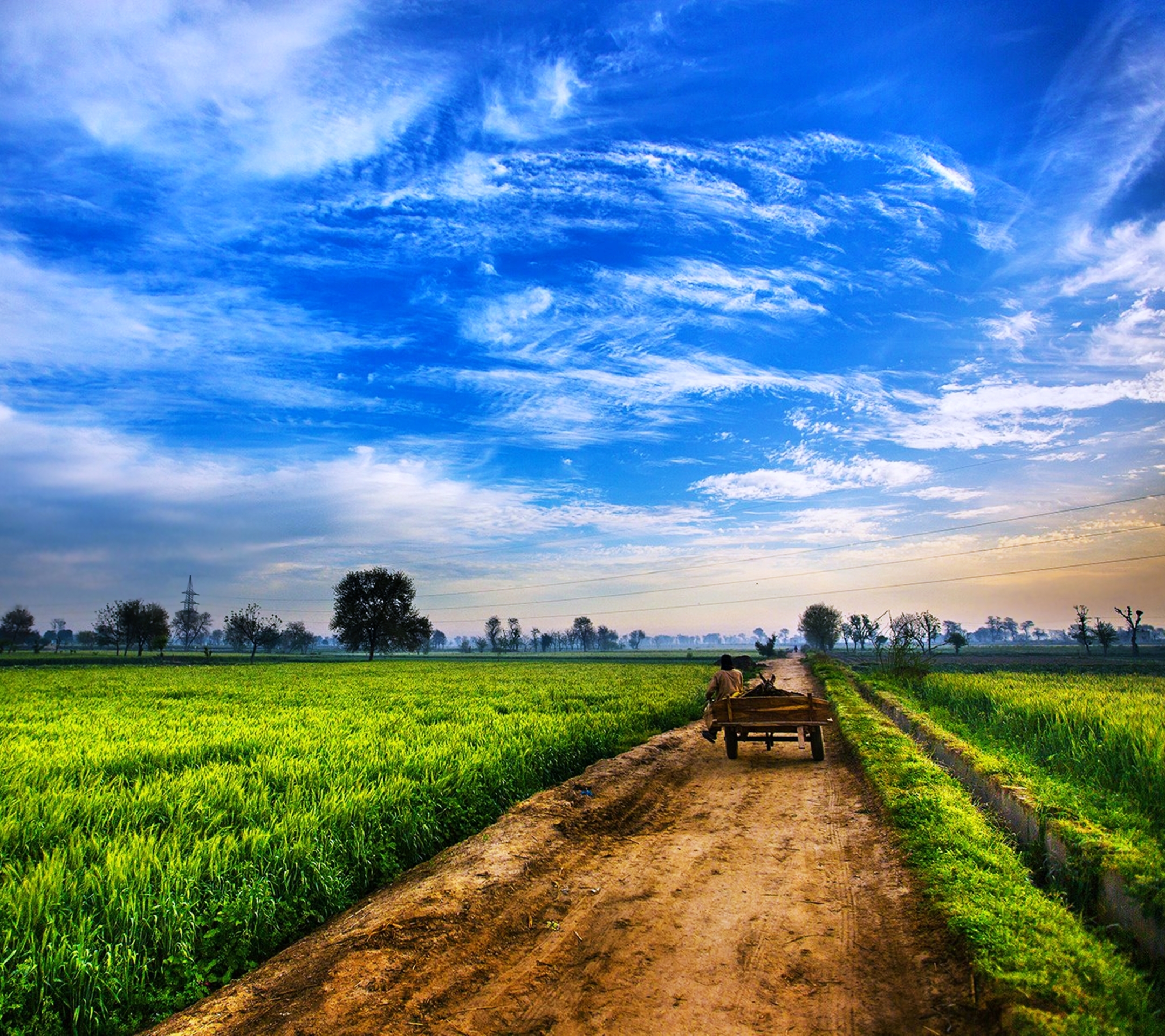 Free download wallpaper Landscape, Nature, Sky, Field, Photography, Countryside, Pakistan on your PC desktop