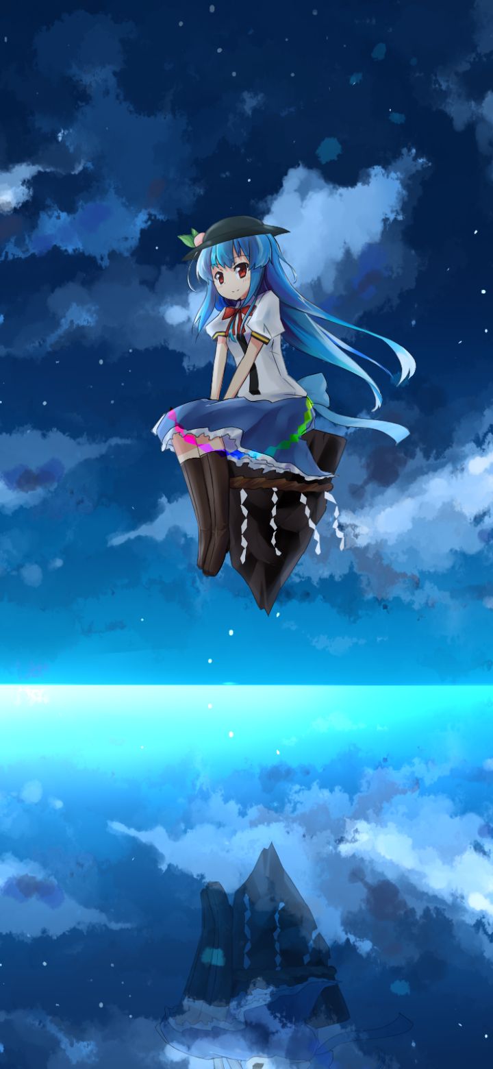 Baixar papel de parede para celular de Anime, Touhou, Tenshi Hinanawi gratuito.