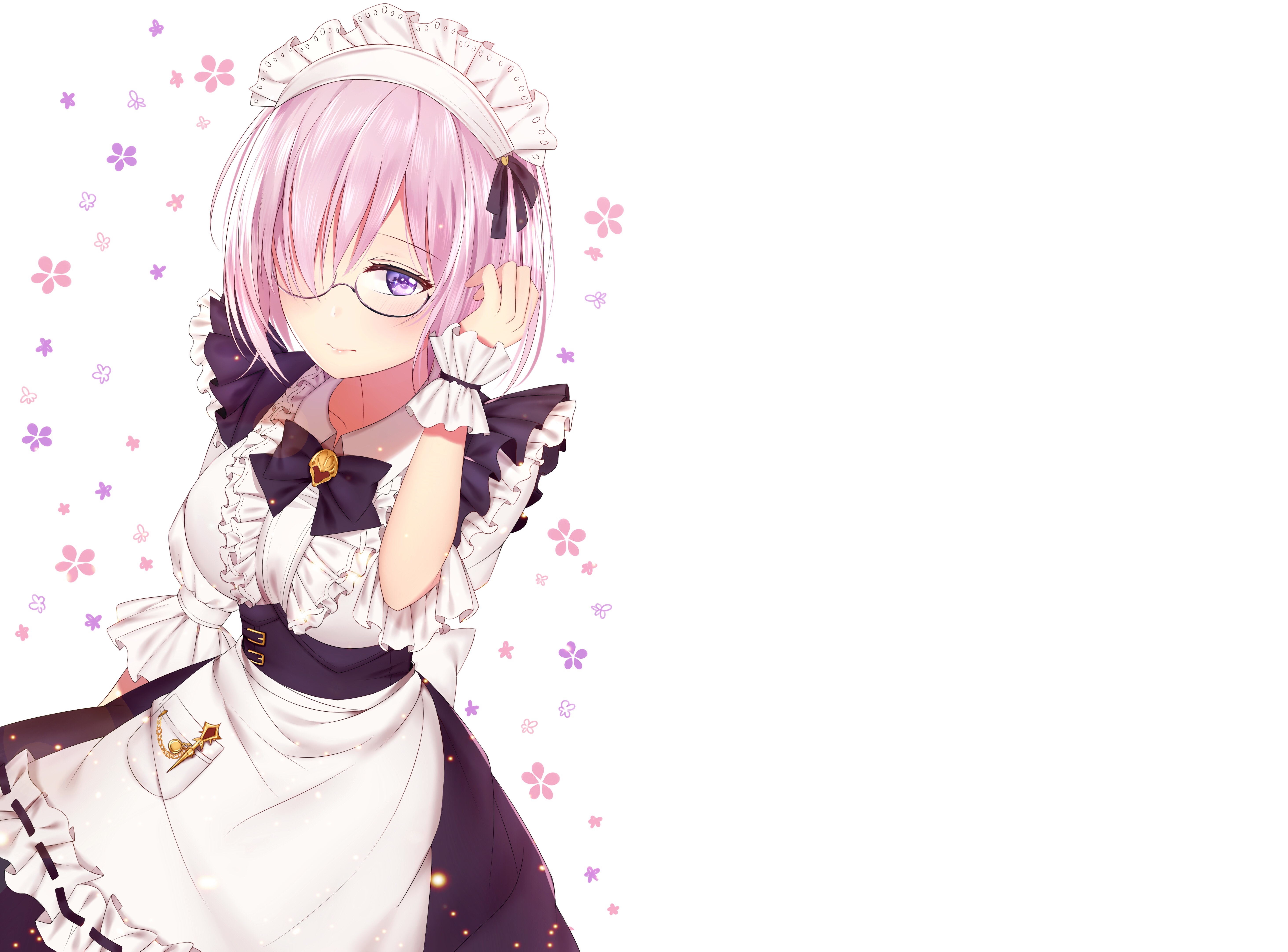 Download mobile wallpaper Anime, Maid, Fate (Series), Fate/grand Order, Mashu Kyrielight, Shielder (Fate/grand Order), Fate Series for free.