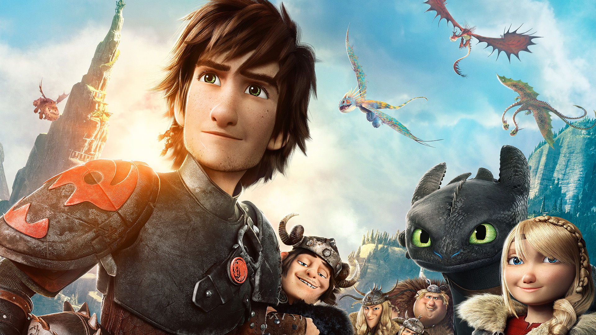 astrid (how to train your dragon), movie, how to train your dragon 2, fishlegs (how to train your dragon), hiccup (how to train your dragon), ruffnut (how to train your dragon), snotlout (how to train your dragon), toothless (how to train your dragon), how to train your dragon