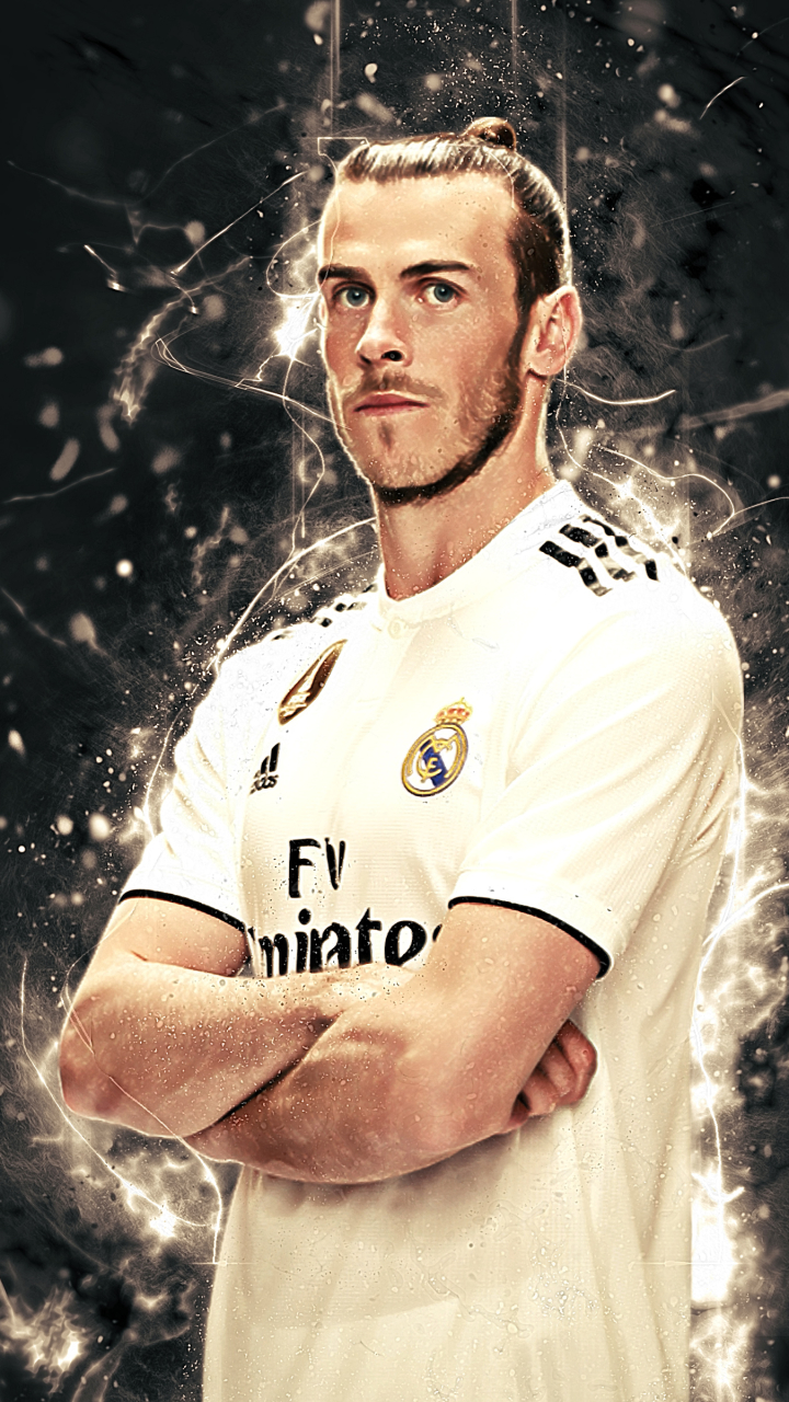 Handy-Wallpaper Sport, Fußball, Real Madrid Cf, Gareth Bale, Walisisch kostenlos herunterladen.