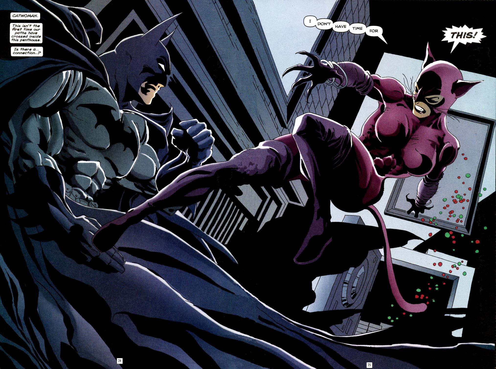 comics, batman: the long halloween, batman, catwoman