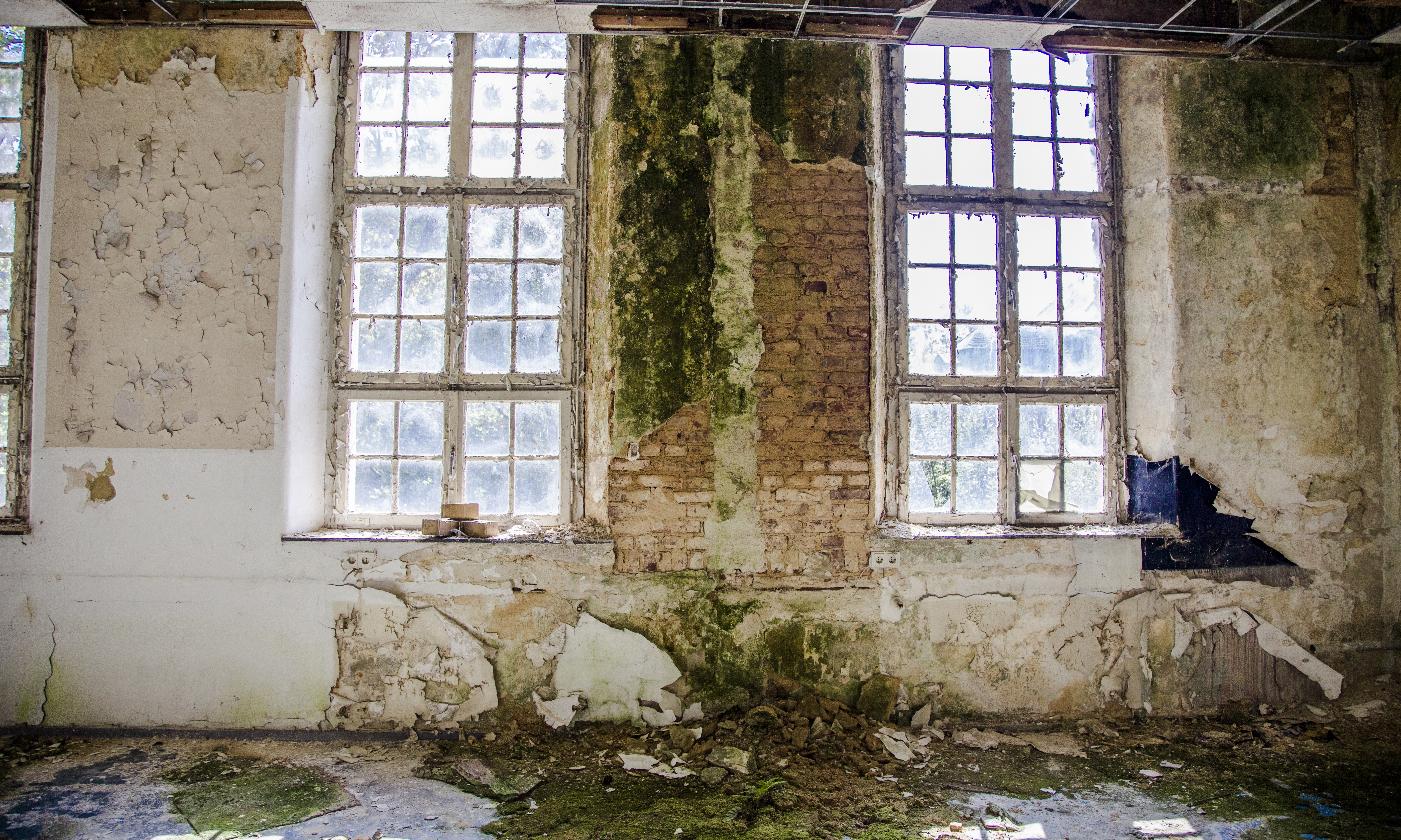 Download mobile wallpaper Hdr, Urban, Ruin, Germany, Rust, Man Made for free.
