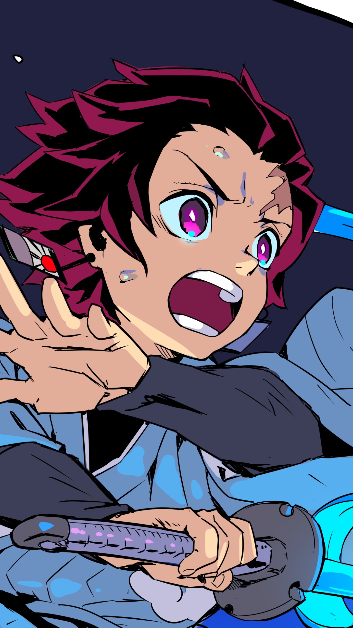 Descarga gratuita de fondo de pantalla para móvil de Animado, Demon Slayer: Kimetsu No Yaiba, Tanjiro Kamado.