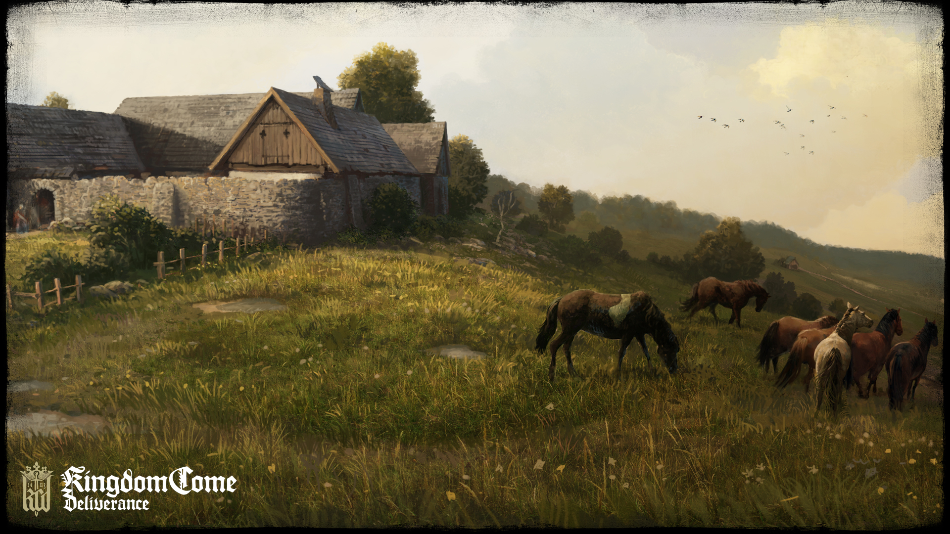 883166 descargar fondo de pantalla videojuego, kingdom come: deliverance, caballo, medieval: protectores de pantalla e imágenes gratis