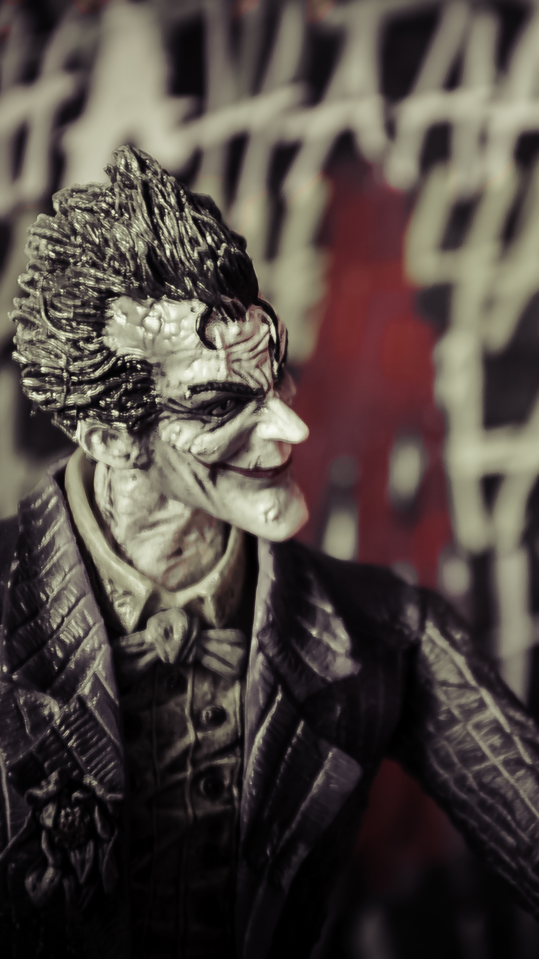Handy-Wallpaper Joker, Statue, Comics, Heroes & Villains kostenlos herunterladen.