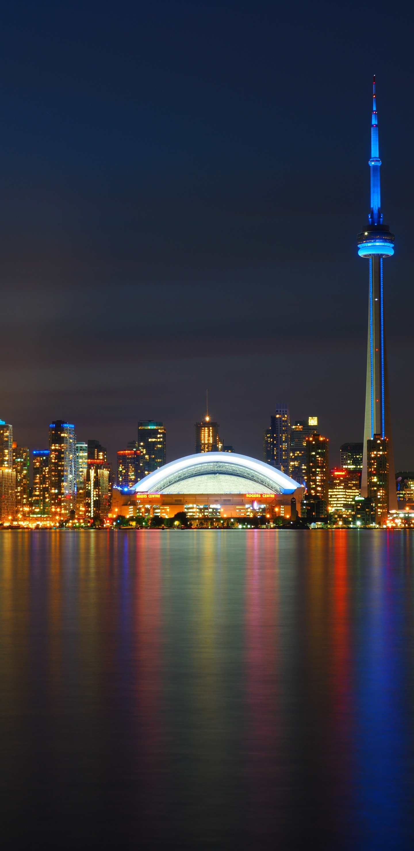 Laden Sie das Städte, Stadt, Wolkenkratzer, Gebäude, Kanada, Toronto, Nacht, Menschengemacht, Großstadt-Bild kostenlos auf Ihren PC-Desktop herunter
