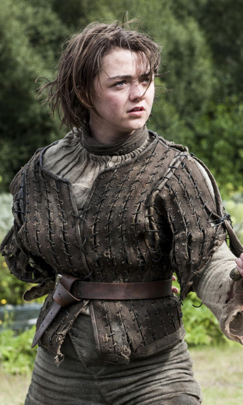 Download mobile wallpaper Game Of Thrones, Tv Show, Maisie Williams, Arya Stark for free.