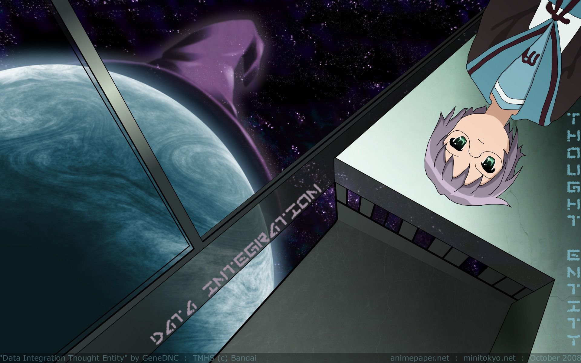 Free download wallpaper Anime, The Melancholy Of Haruhi Suzumiya, Yuki Nagato on your PC desktop