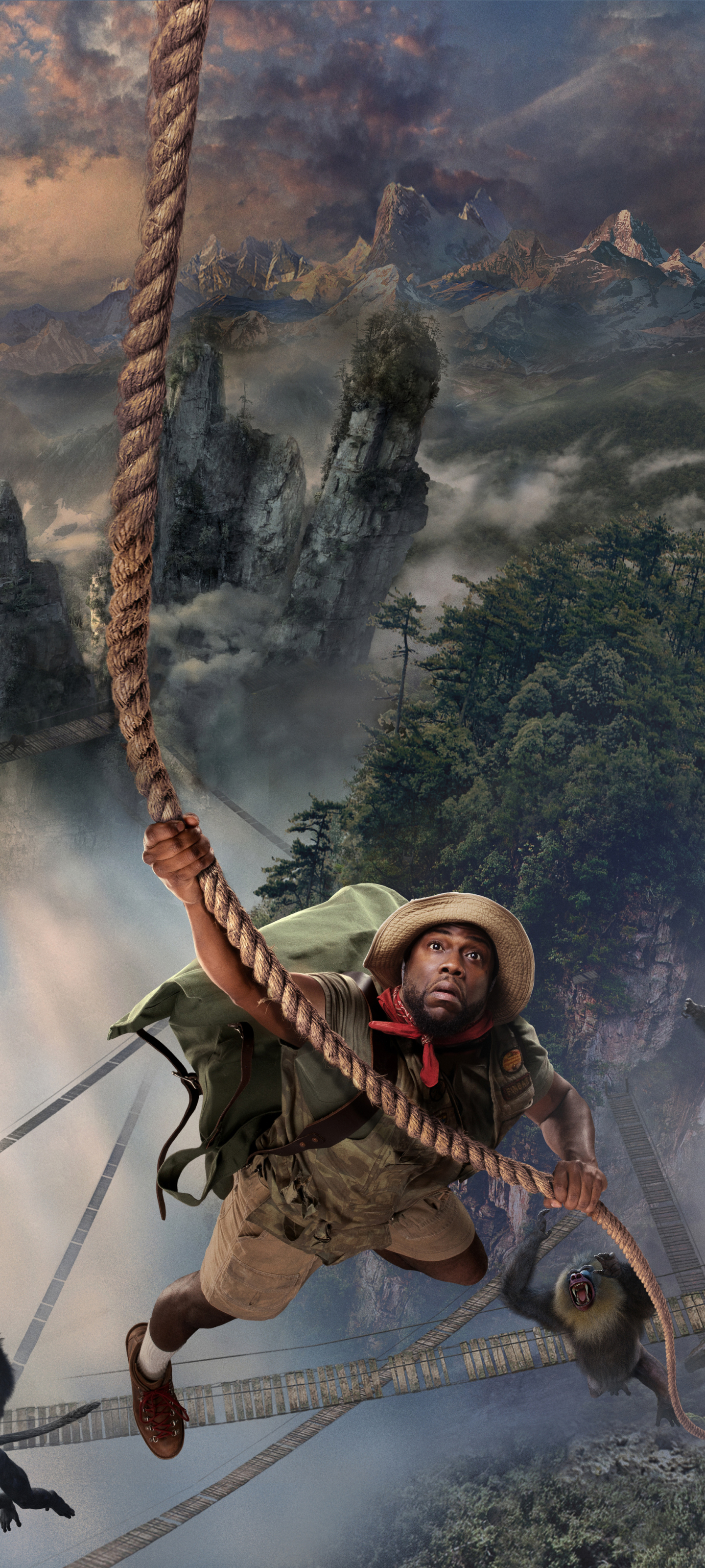 Download mobile wallpaper Movie, Kevin Hart, Jumanji: The Next Level for free.