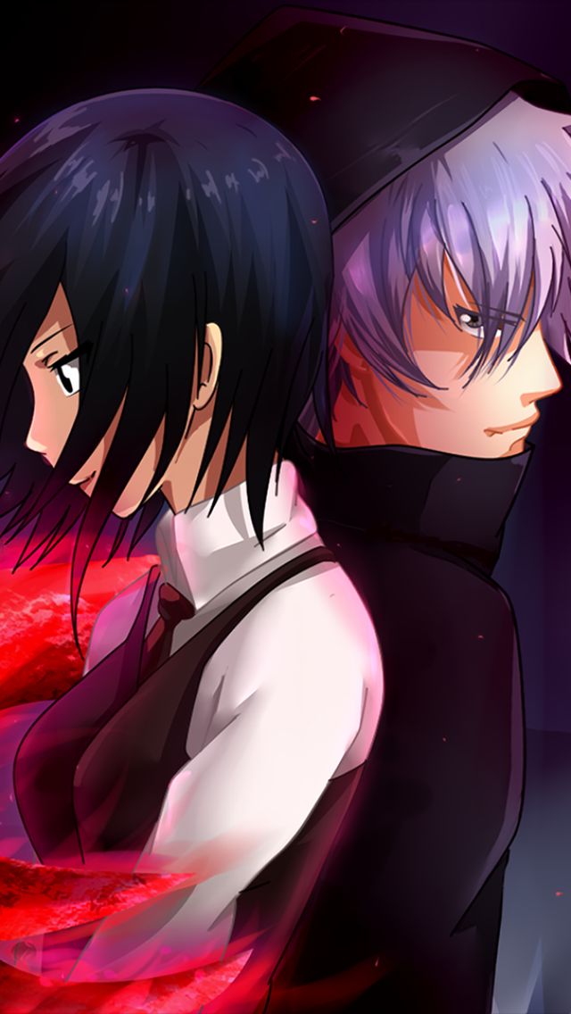 Descarga gratuita de fondo de pantalla para móvil de Animado, Ken Kaneki, Tokyo Ghoul, Touka Kirishima.