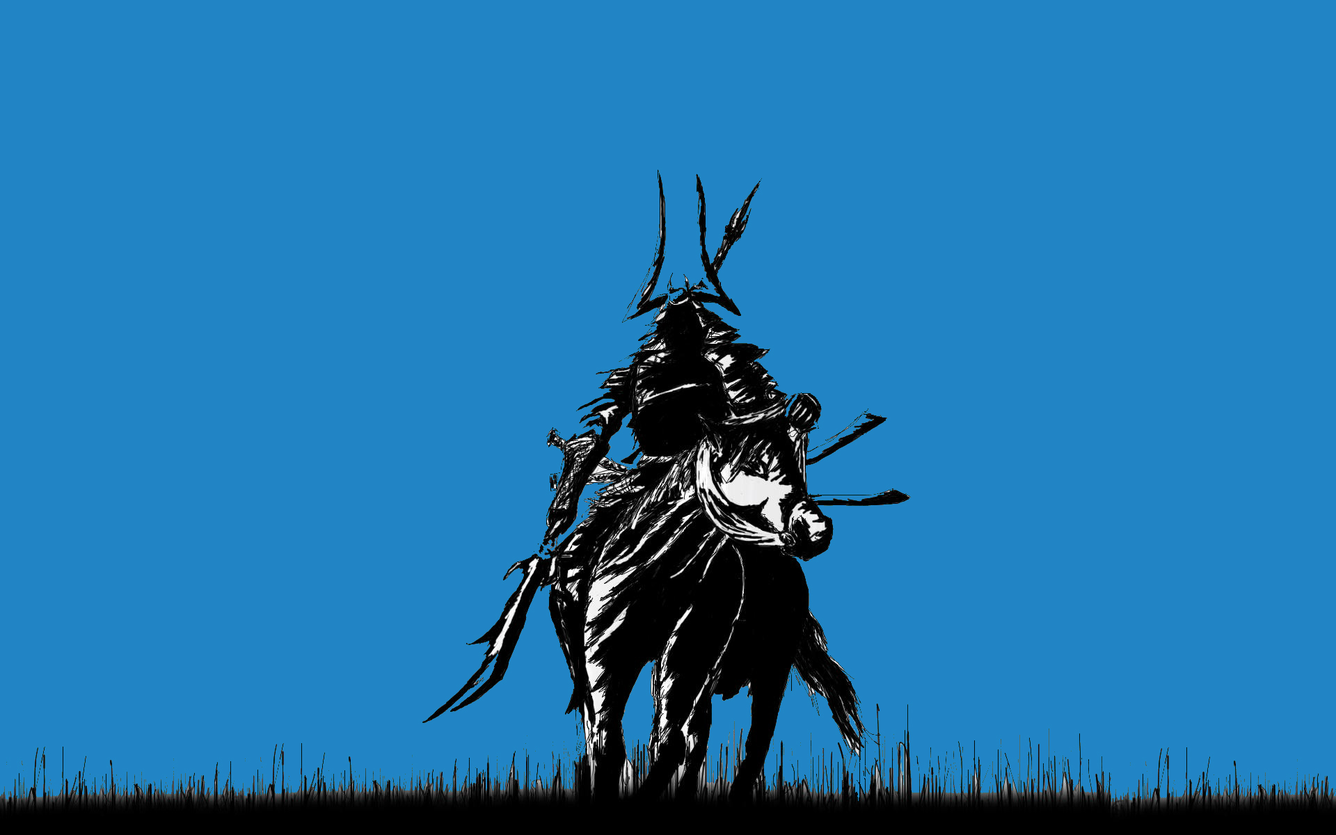 Download mobile wallpaper Fantasy, Samurai for free.