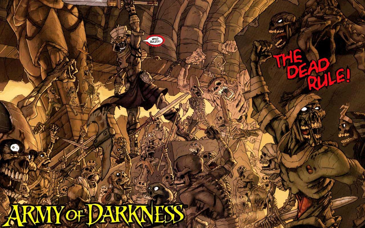 1494972 скачать обои комиксы, зловещие мертвецы 3: армия тьмы, эш уильямс - заставки и картинки бесплатно