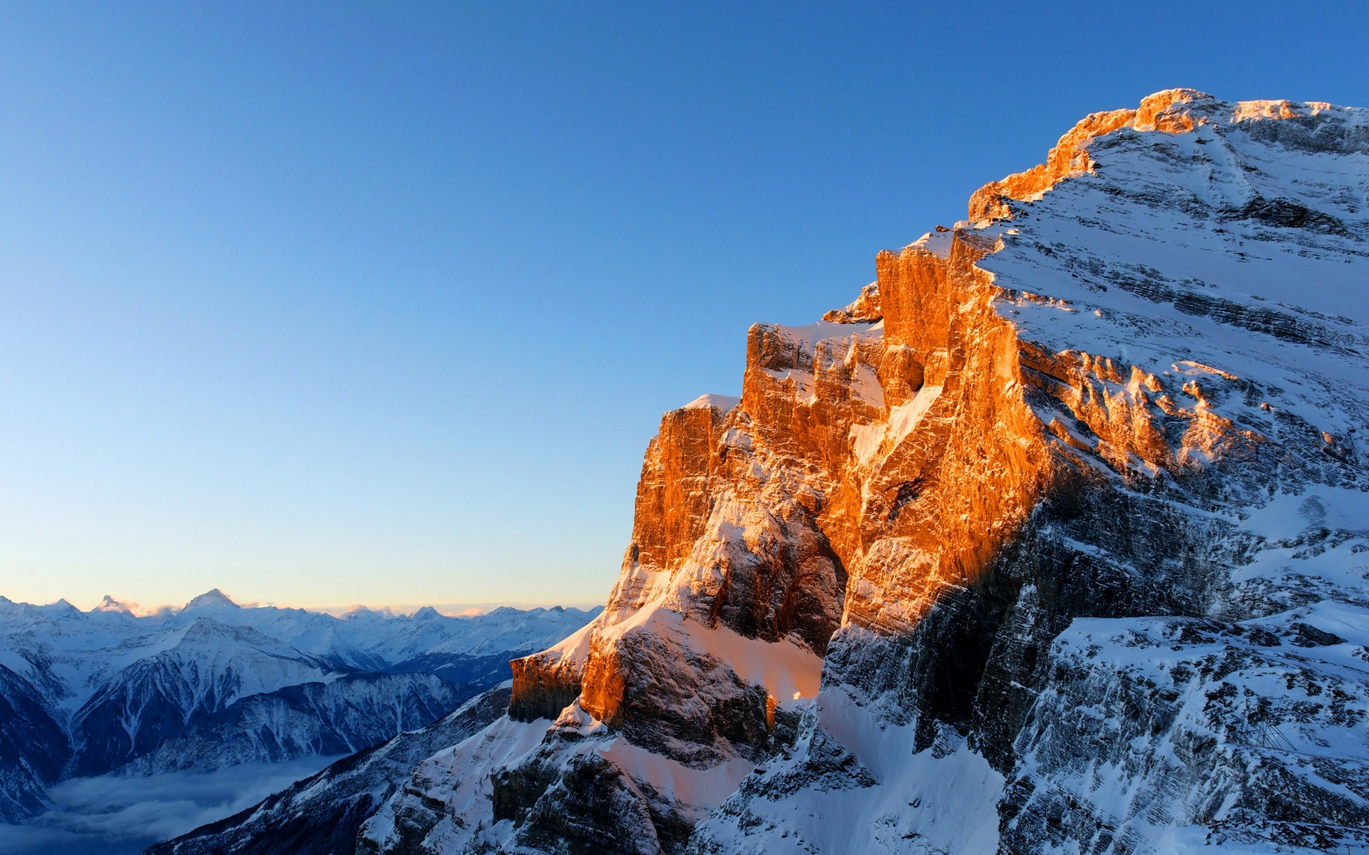 PCデスクトップに山, 地球画像を無料でダウンロード