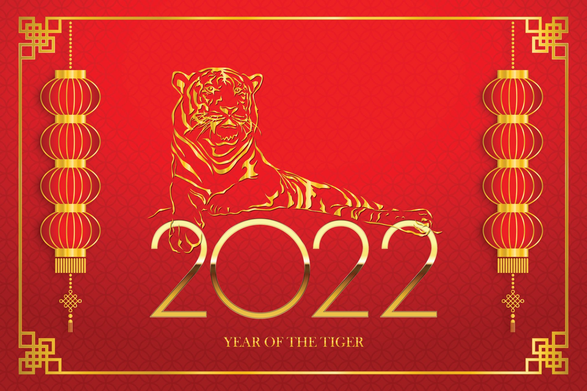 1058125 Hintergrundbild herunterladen feiertage, chinesisches neujahrsfest, jahr des tigers - Bildschirmschoner und Bilder kostenlos