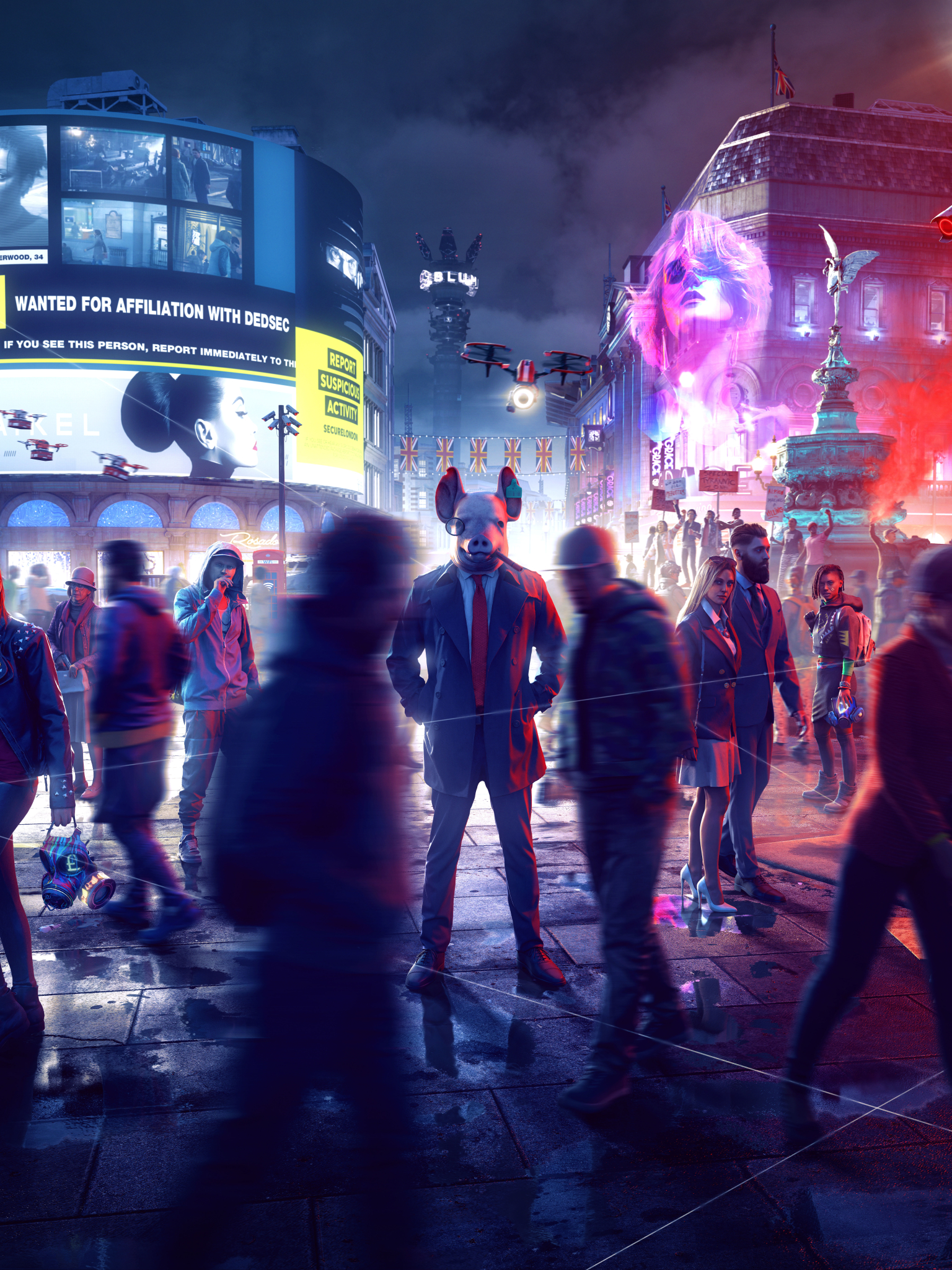 Free download wallpaper Watch Dogs, Video Game, Watch Dogs: Legion on your PC desktop