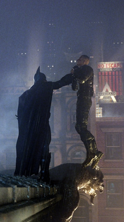 Скачать картинку Кино, Бэтмен, Batman: Аркхем Сити в телефон бесплатно.