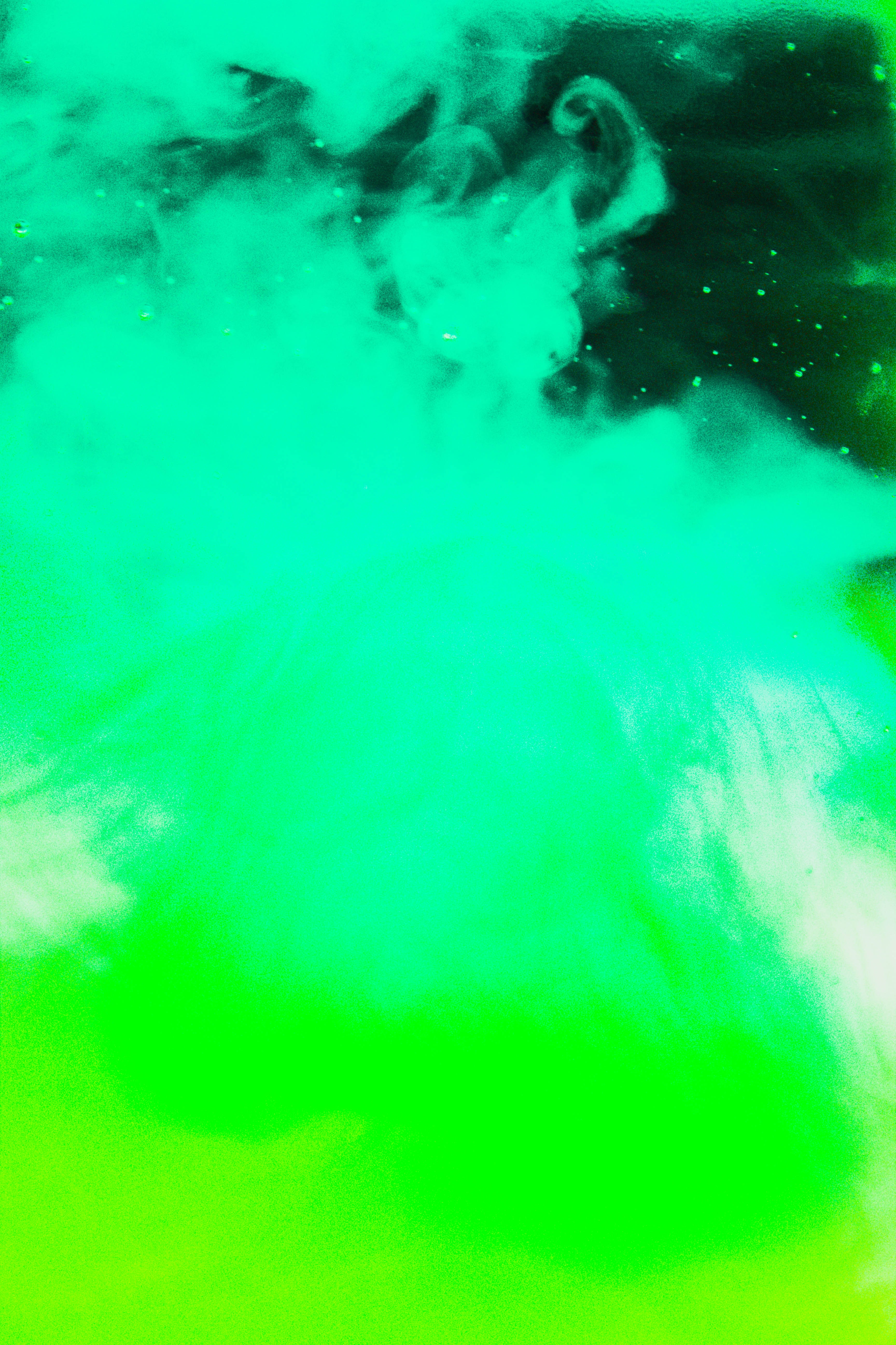 abstract, green, colored smoke, coloured smoke Free Background