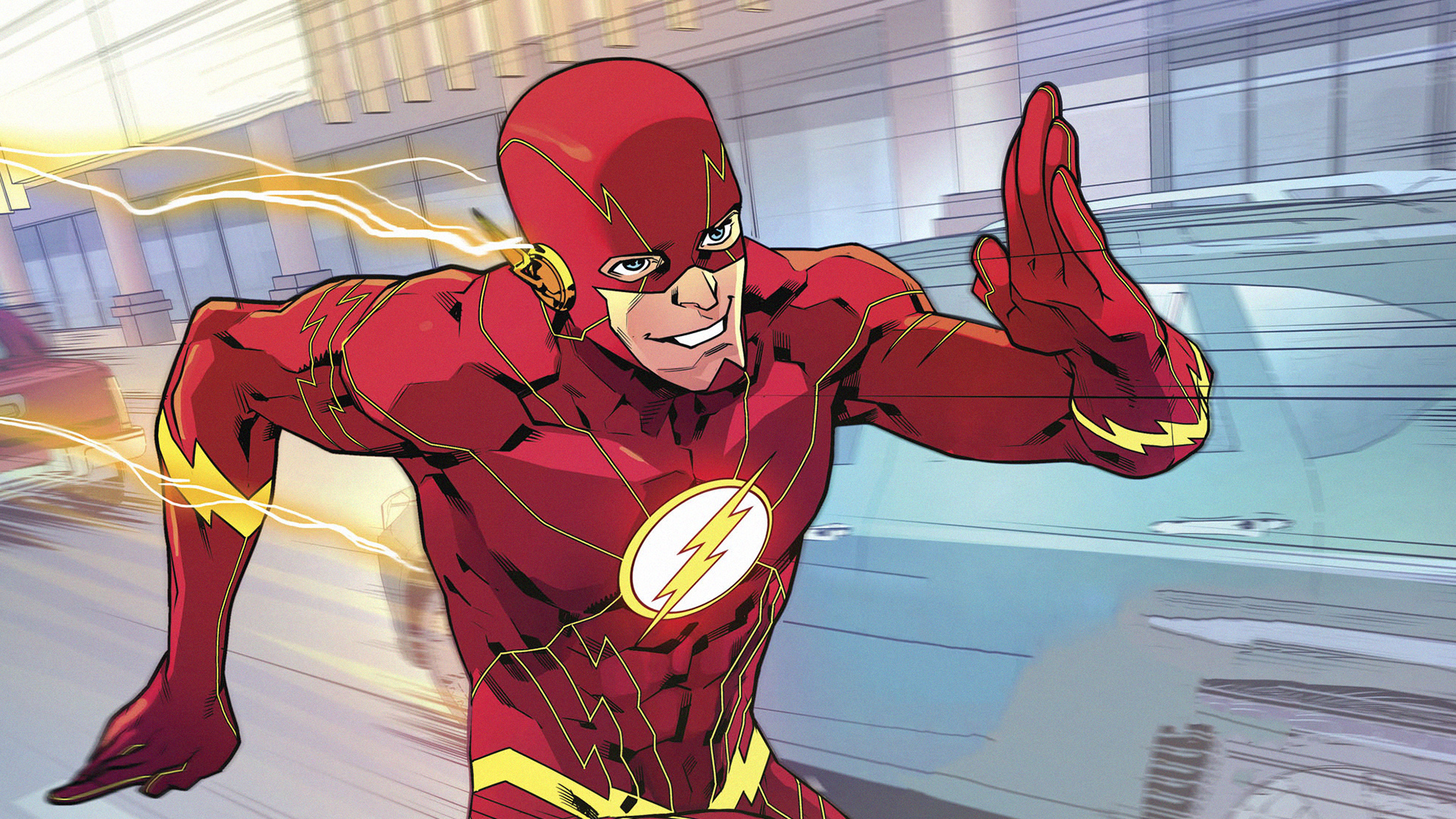 Descarga gratuita de fondo de pantalla para móvil de Historietas, Dc Comics, Liga De La Justicia, The Flash, Barry Allen.