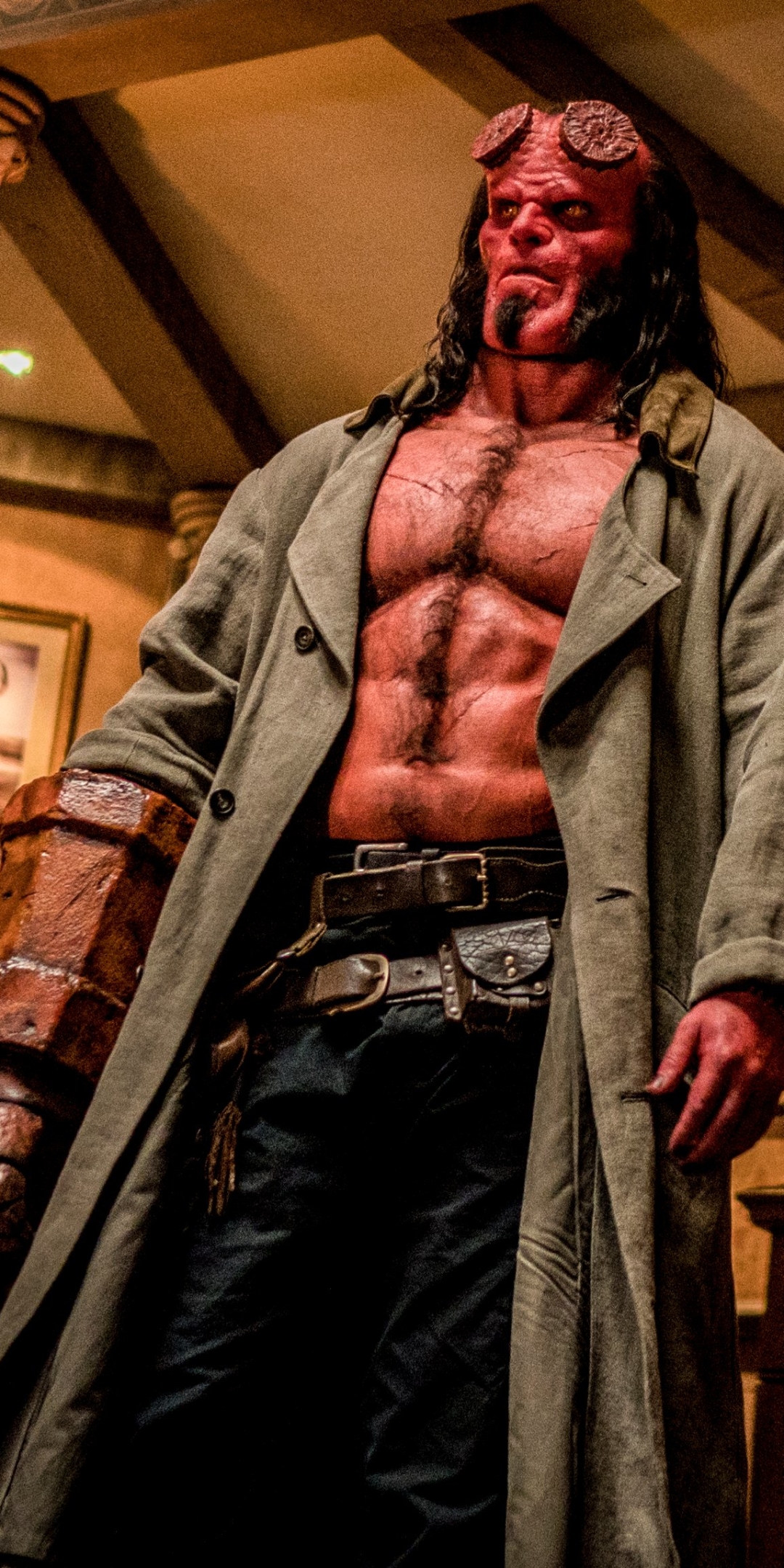 Téléchargez des papiers peints mobile Film, Hellboy, Hellboy (2019) gratuitement.