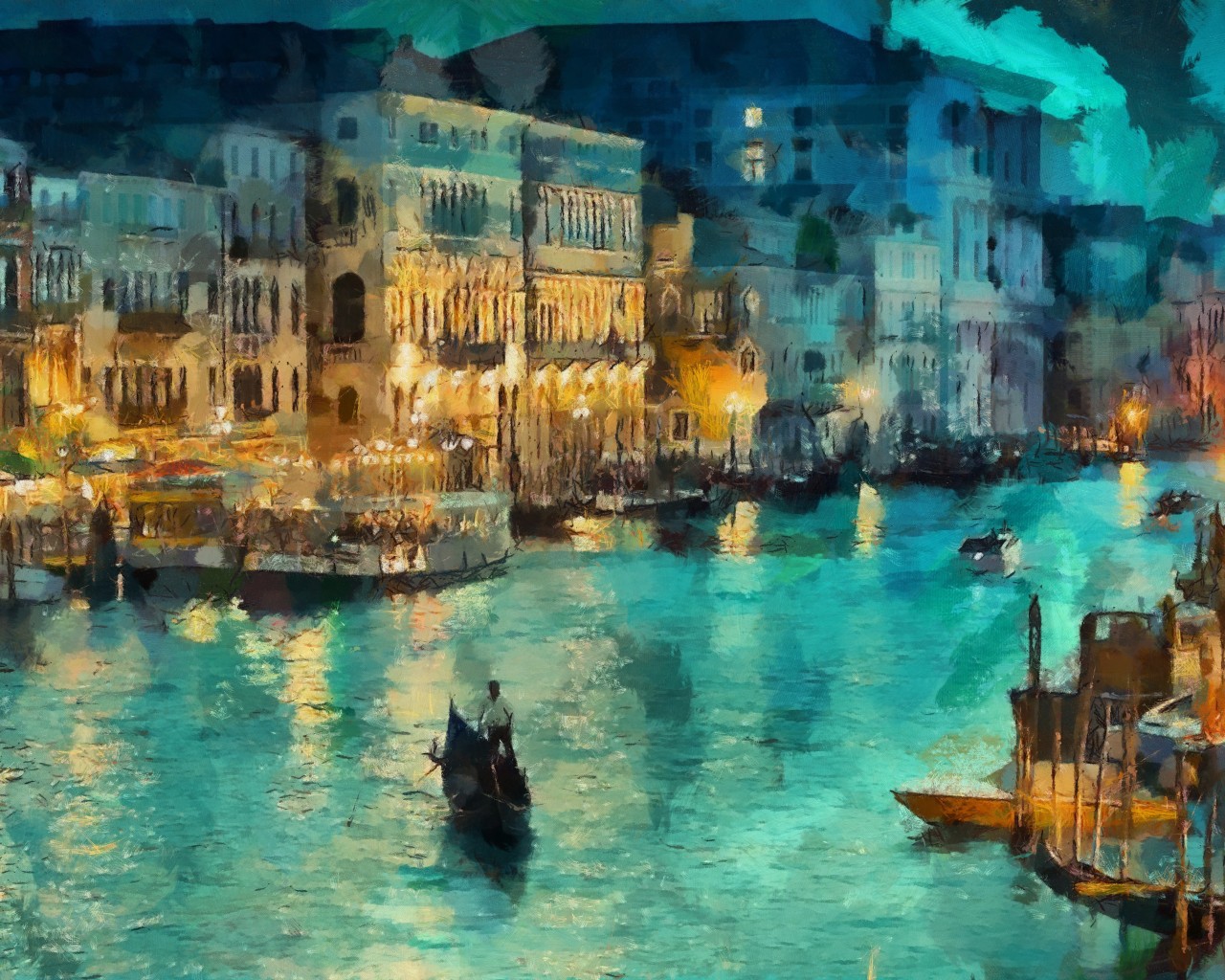 無料モバイル壁紙都市, 川, ヴェネツィア, 写真をダウンロードします。