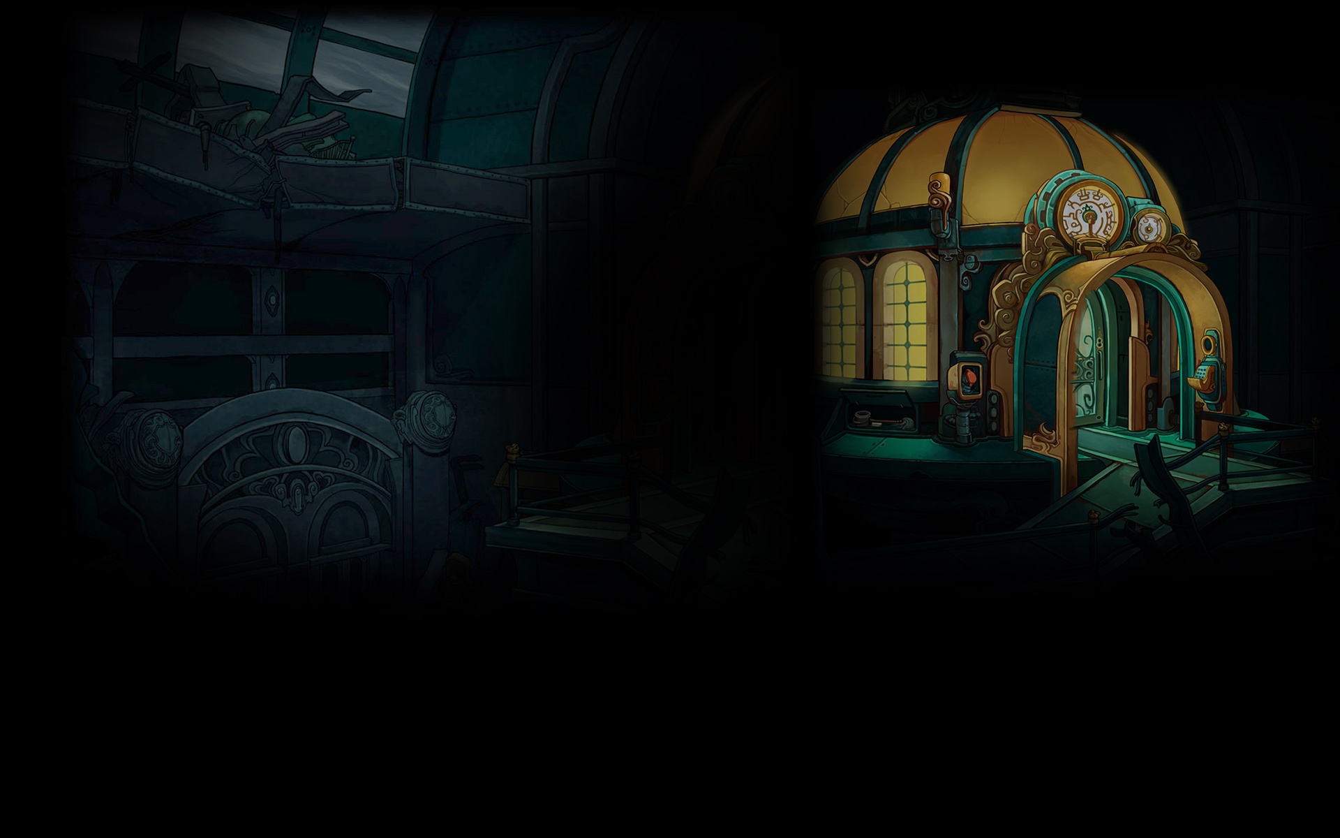 701888 Hintergrundbild herunterladen computerspiele, deponia - Bildschirmschoner und Bilder kostenlos