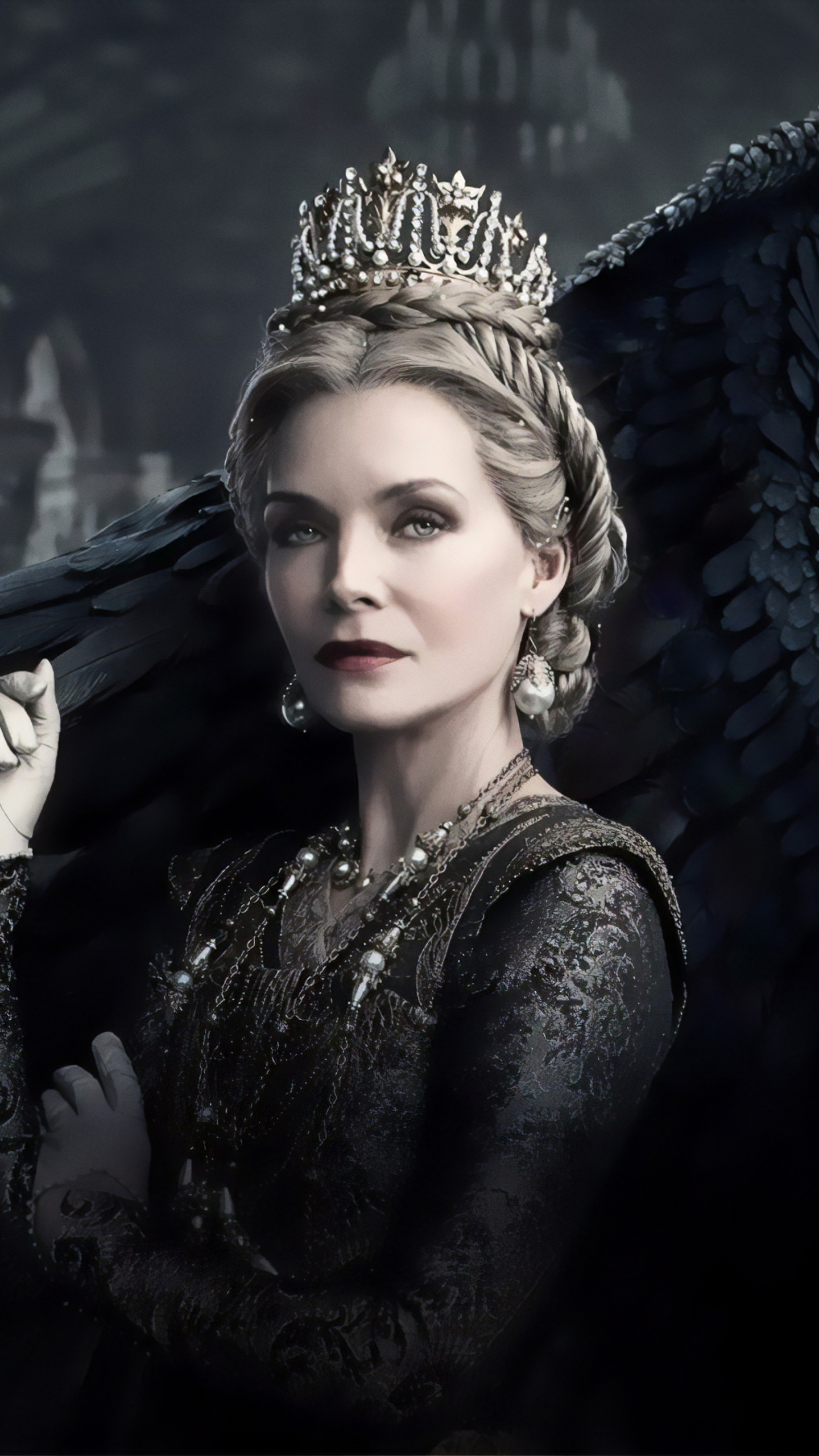 Download mobile wallpaper Movie, Maleficent, Michelle Pfeiffer for free.