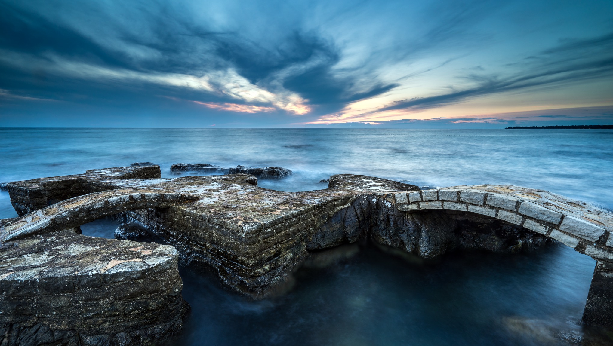 Handy-Wallpaper Natur, Horizont, Ozean, Himmel, Erde/natur kostenlos herunterladen.