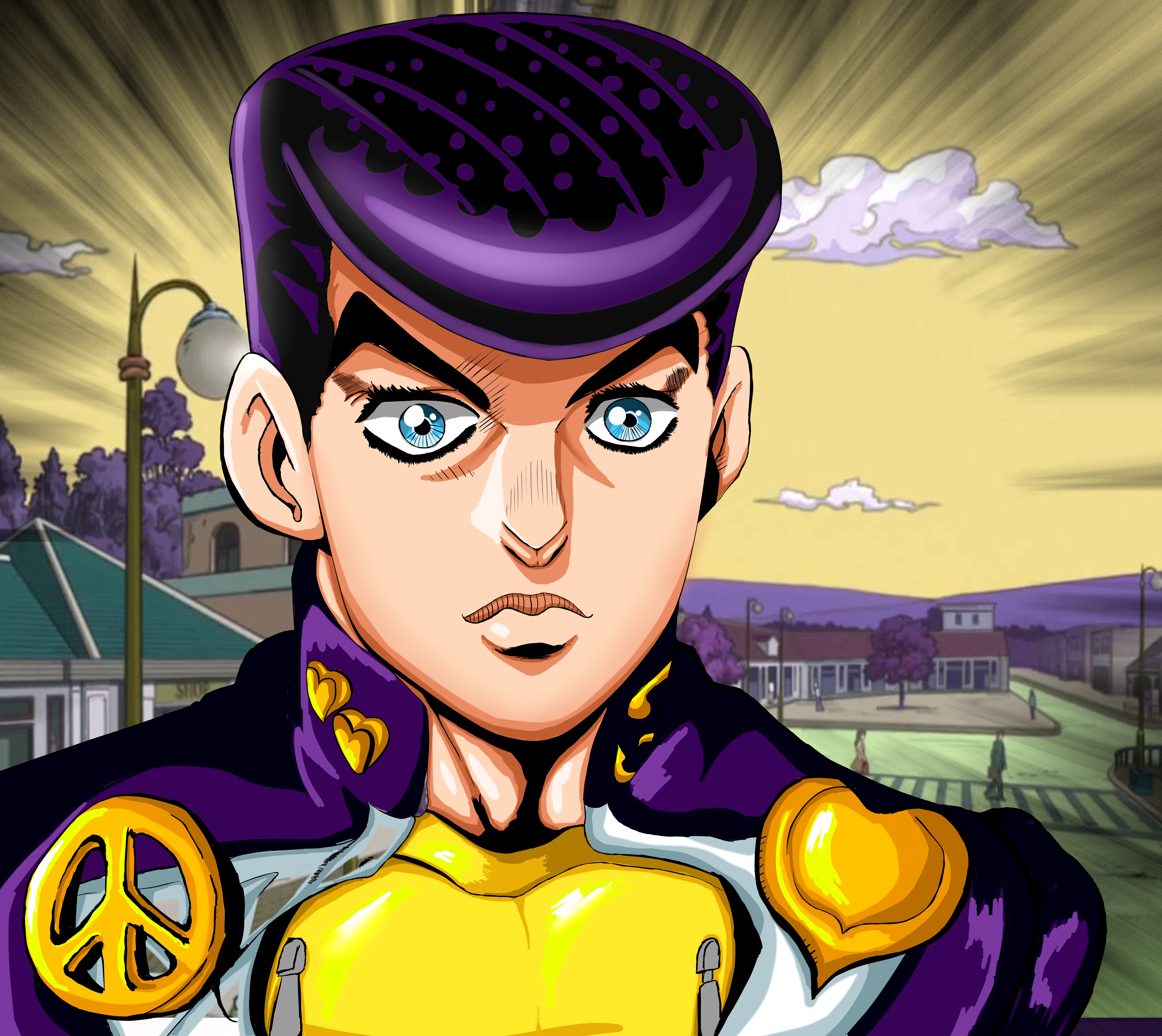 Téléchargez des papiers peints mobile Animé, Jojo's Bizarre Adventure gratuitement.