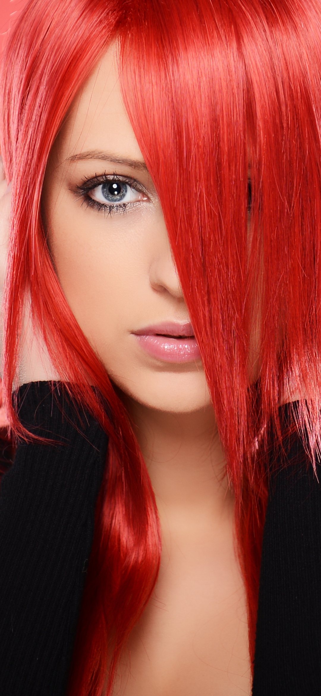 Download mobile wallpaper Face, Model, Women, Red Hair for free.