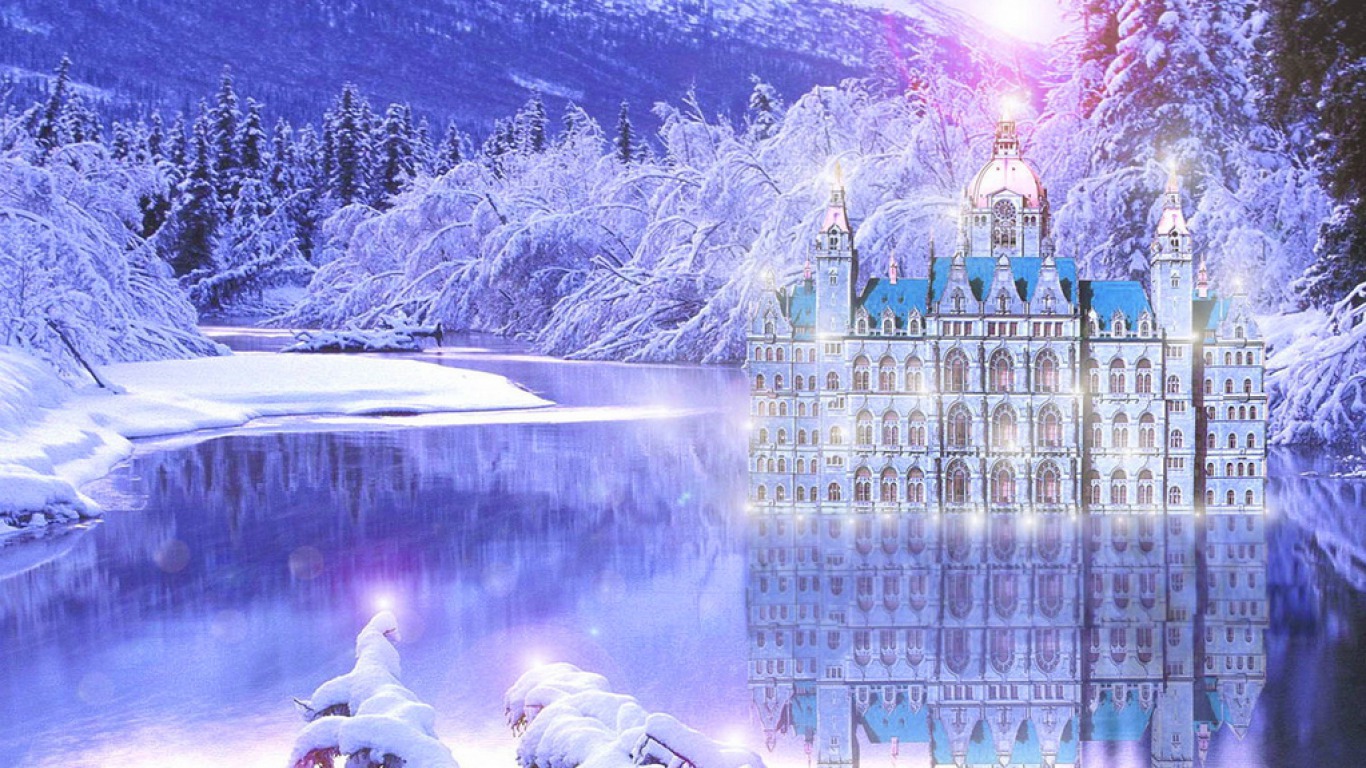 Free download wallpaper Winter, Artistic on your PC desktop