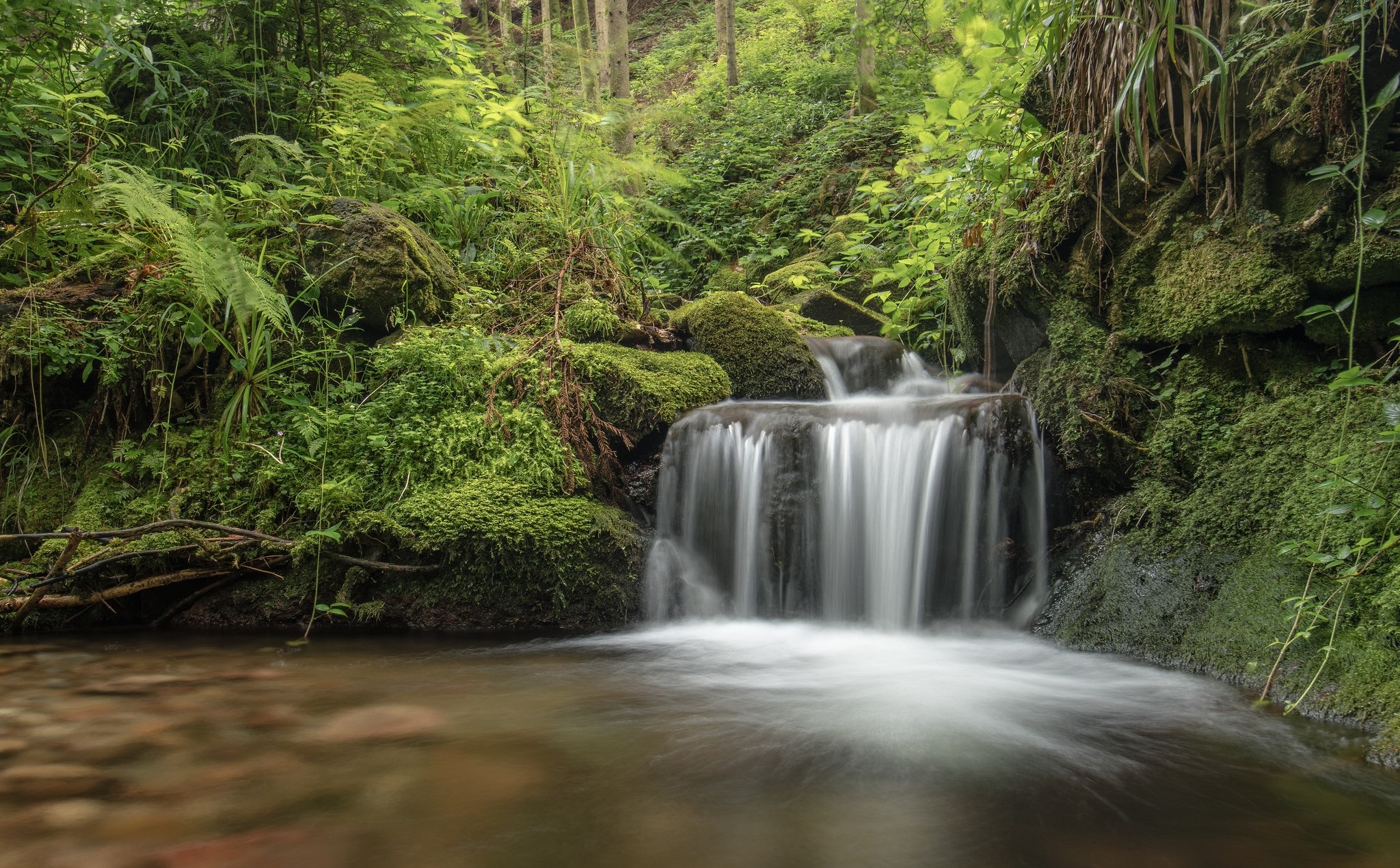 Download mobile wallpaper Waterfalls, Waterfall, Earth for free.