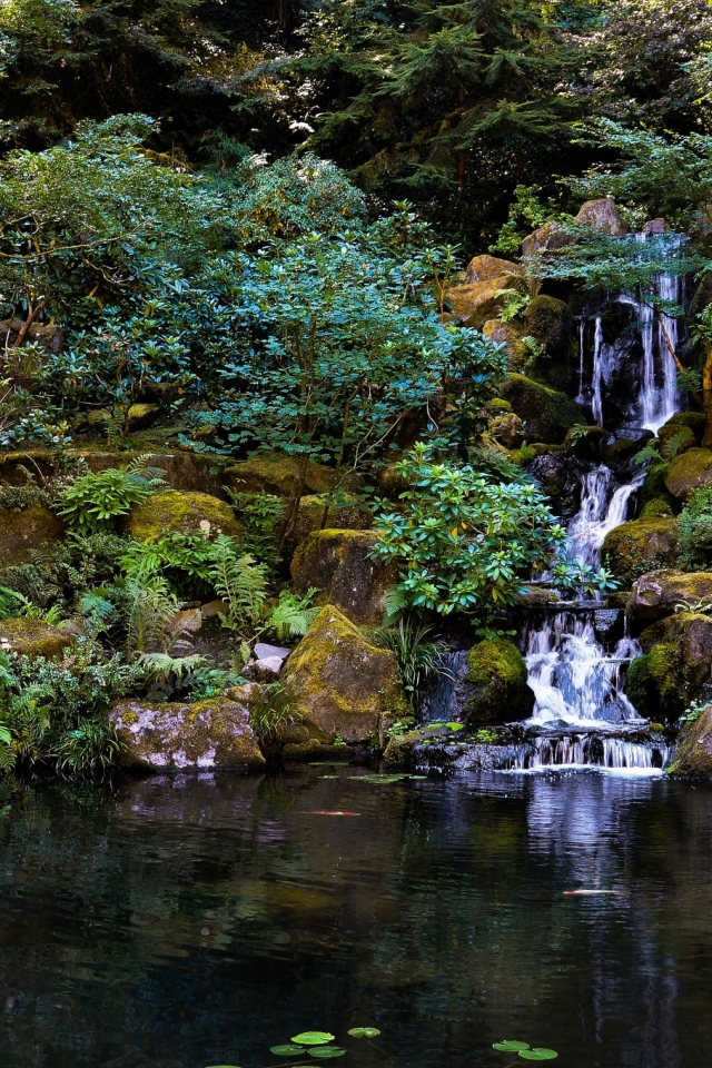 Handy-Wallpaper Natur, Wasserfälle, Wasserfall, Erde/natur kostenlos herunterladen.