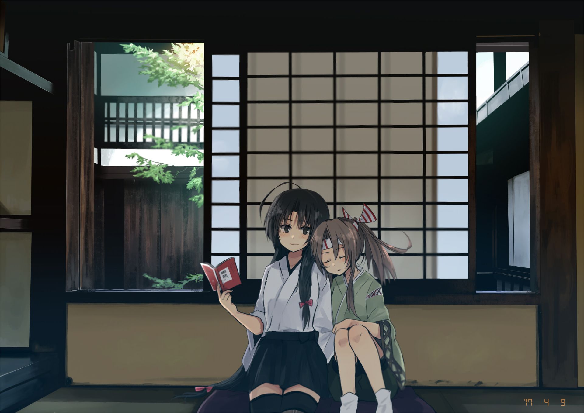 860384 Hintergrundbild herunterladen animes, kantai sammlung, shouhou (kancolle), zuihou (kancolle) - Bildschirmschoner und Bilder kostenlos