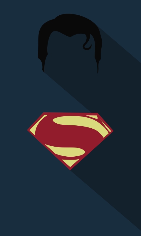 Descarga gratuita de fondo de pantalla para móvil de Superhombre, Minimalista, Historietas, Dc Comics, Logotipo De Superman.