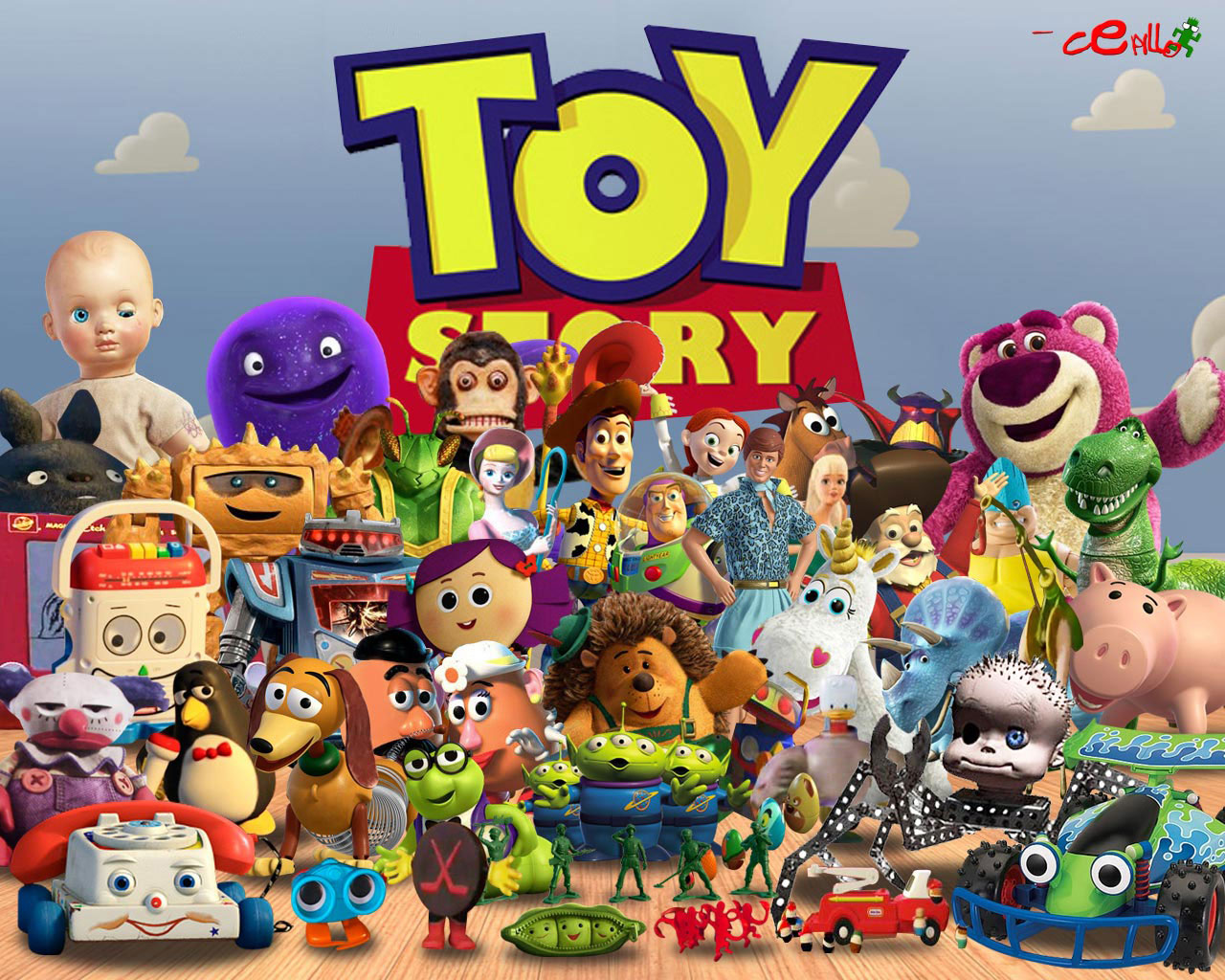 Melhores papéis de parede de Toy Story 3 para tela do telefone