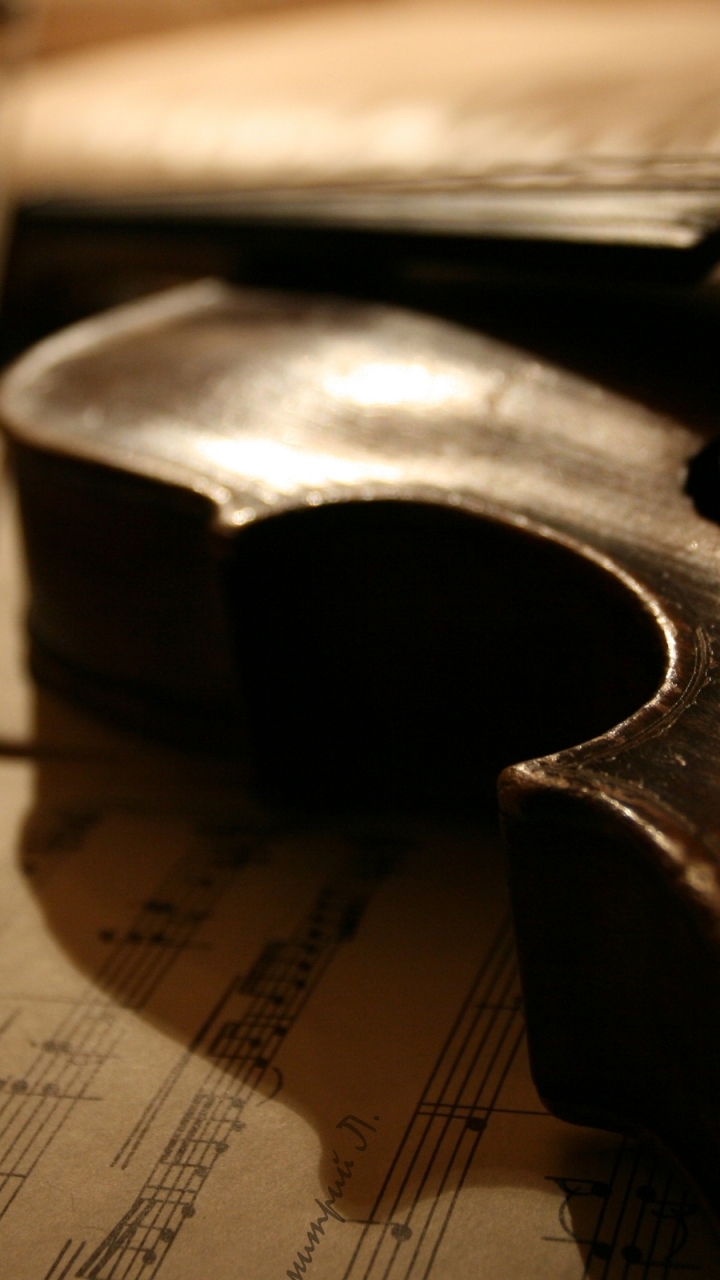 Download mobile wallpaper Music, Violin for free.