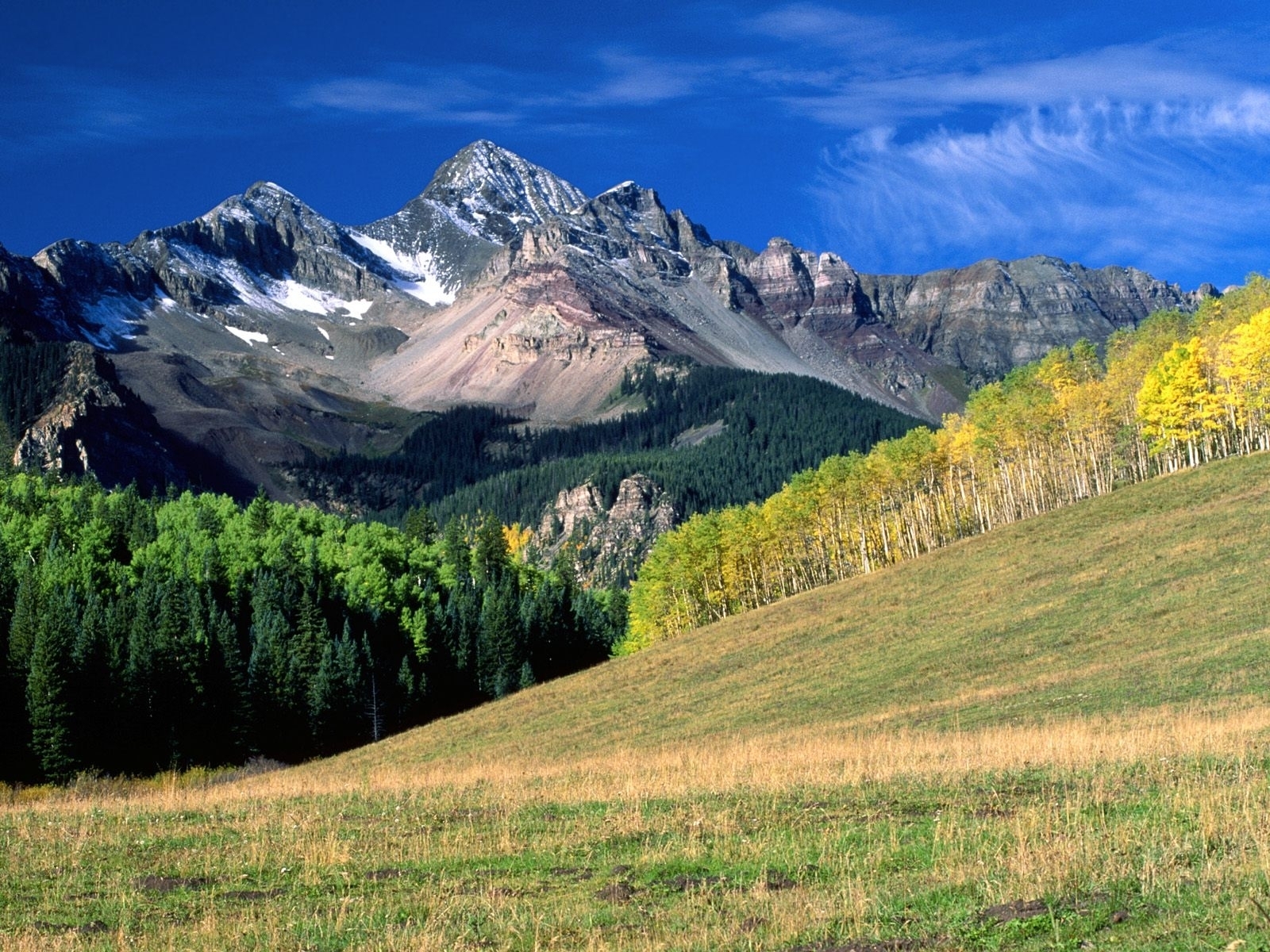 Free download wallpaper Landscape, Mountains, Trees on your PC desktop