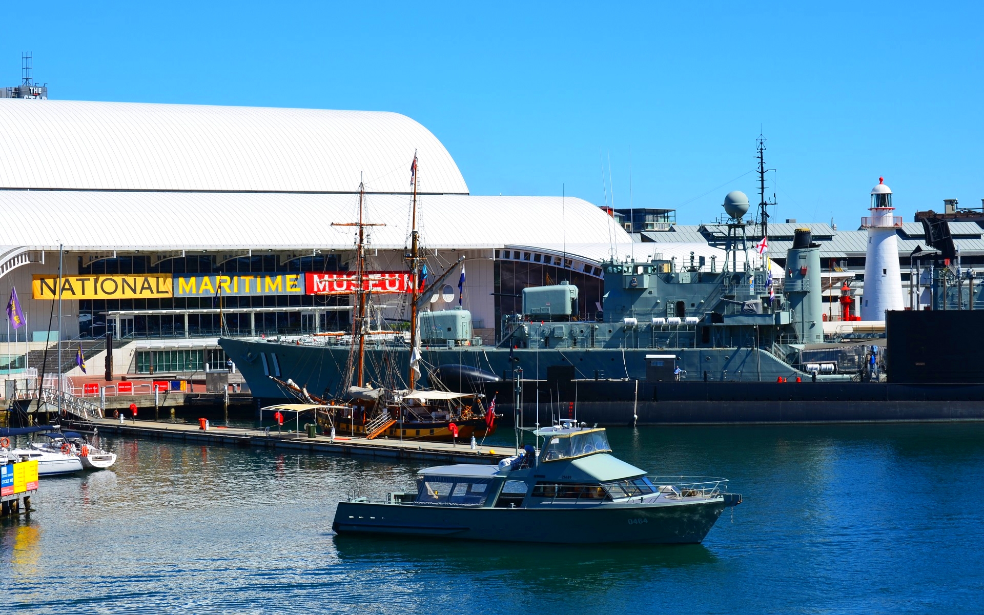 613136壁紙のダウンロードマンメイド, オーストラリア国立海洋博物館, オーストラリア, ボート, デストロイヤー, hmas ヴァンパイア (d11), 美術館, 輸送する, シドニー-スクリーンセーバーと写真を無料で