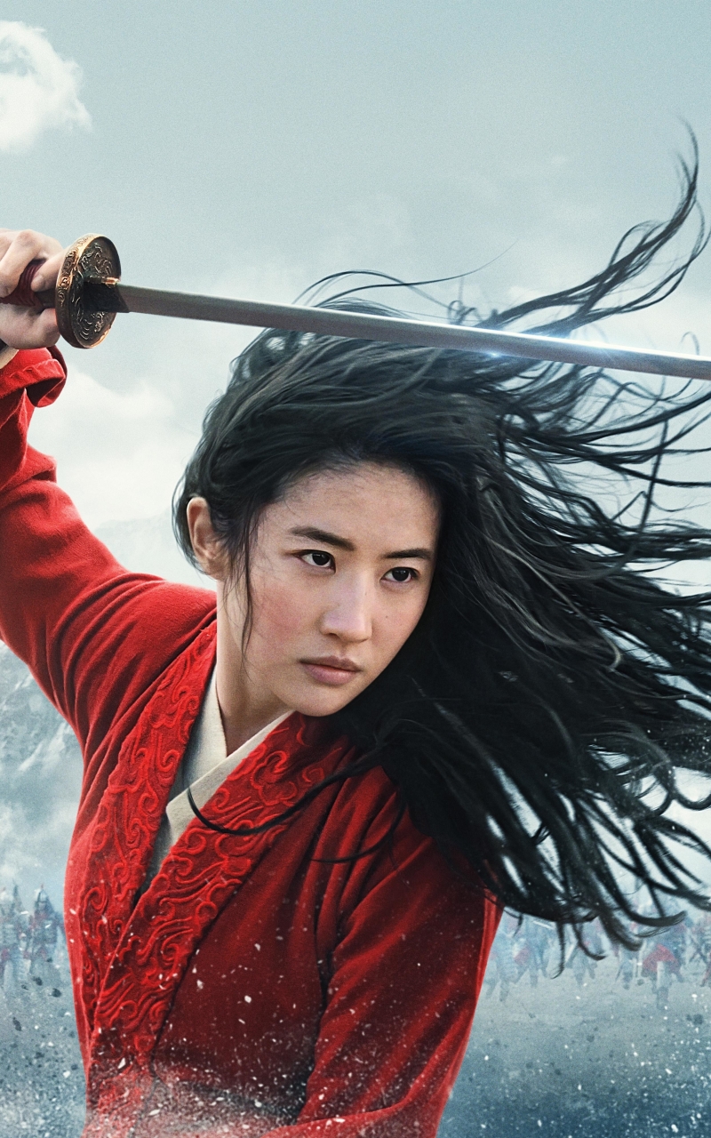 Download mobile wallpaper Movie, Liu Yifei, Mulan (2020) for free.