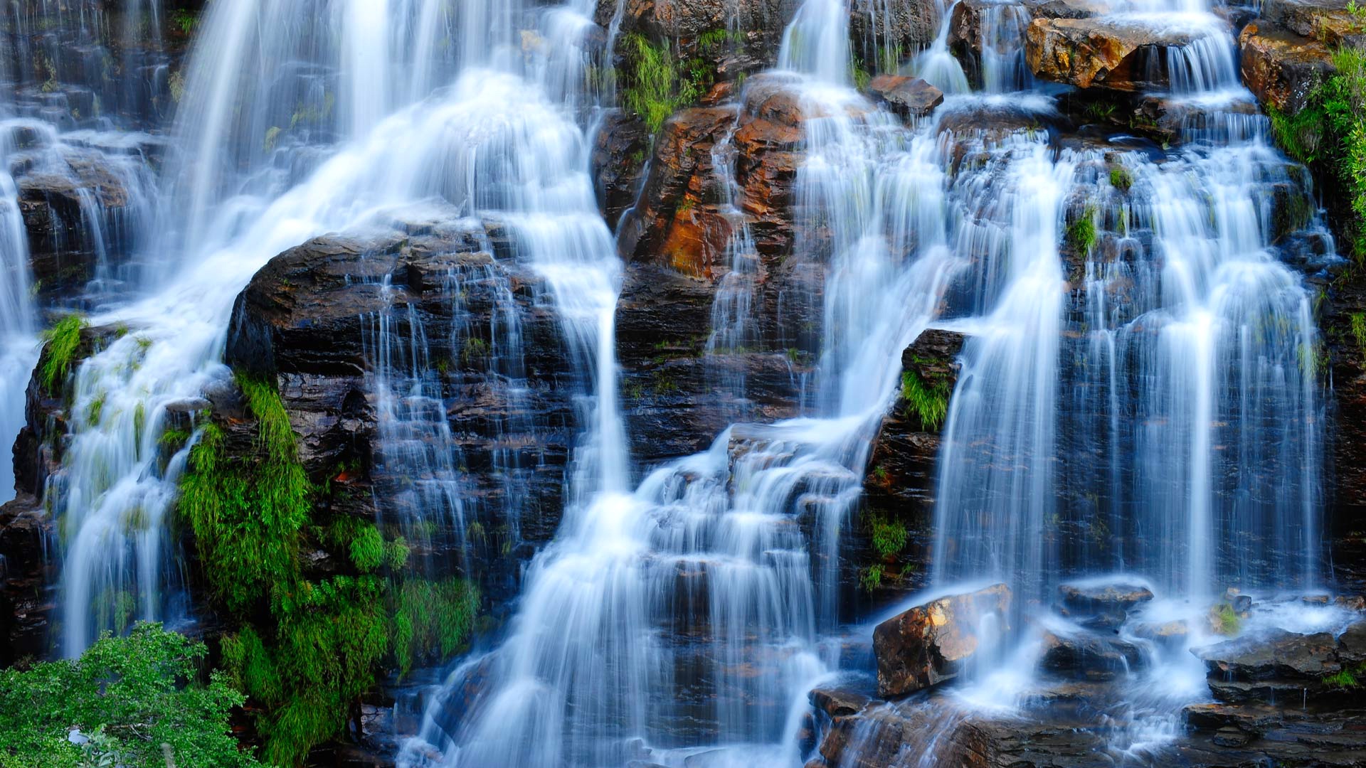 Free download wallpaper Waterfalls, Waterfall, Earth, Slate on your PC desktop