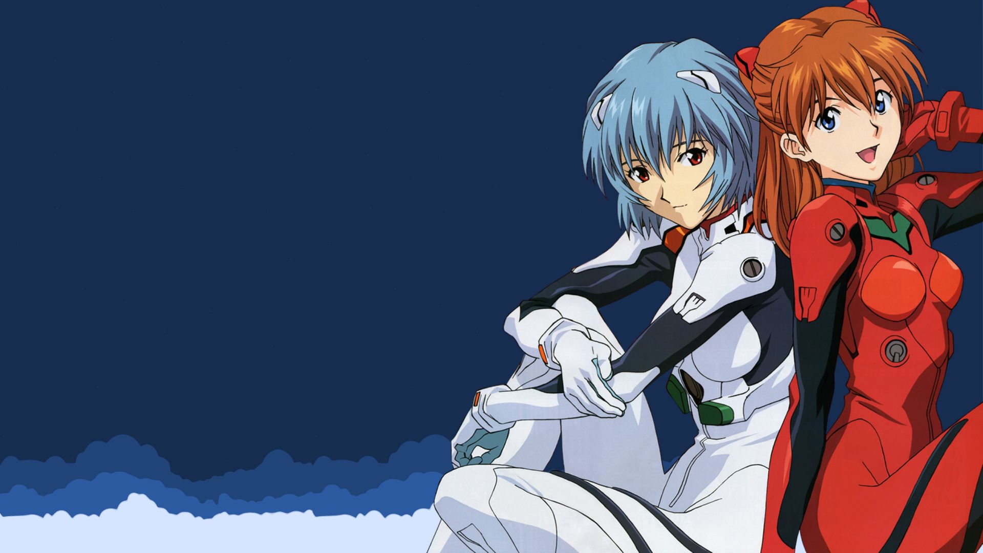 Descarga gratuita de fondo de pantalla para móvil de Asuka Langley Sohryu, Rei Ayanami, Neon Genesis Evangelion, Evangelion, Animado.