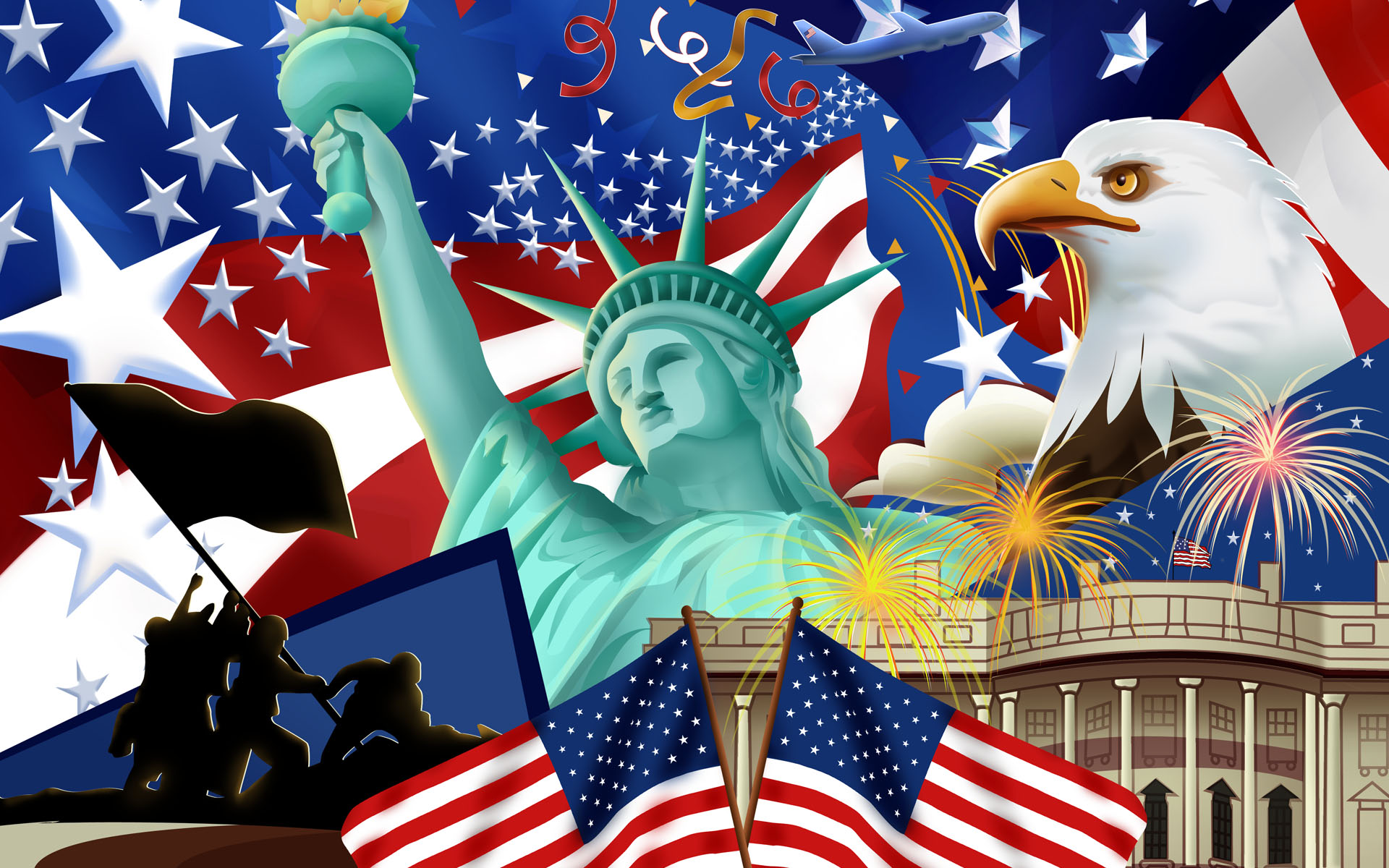 323899 Bild herunterladen menschengemacht, amerikanische flagge, flagge, flaggen - Hintergrundbilder und Bildschirmschoner kostenlos