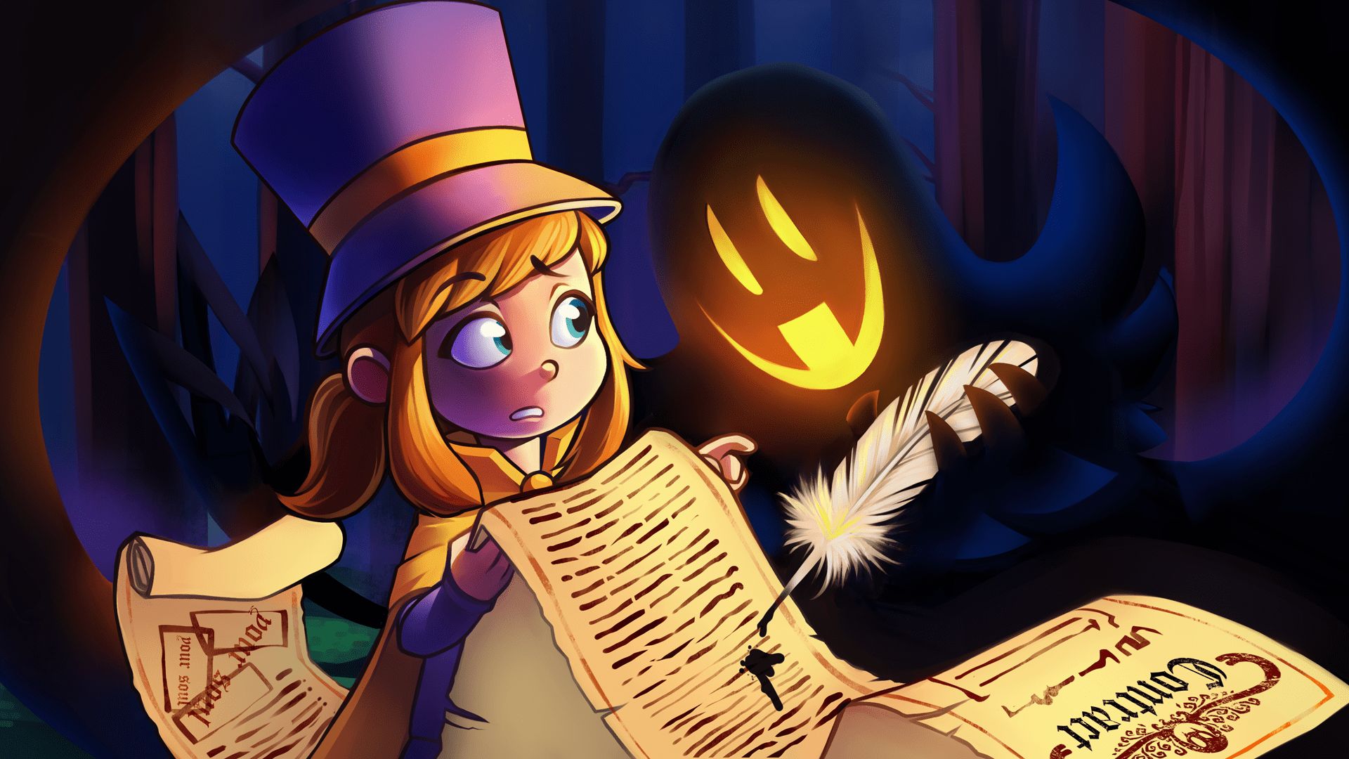 873786 Hintergrundbild herunterladen computerspiele, a hat in time - Bildschirmschoner und Bilder kostenlos