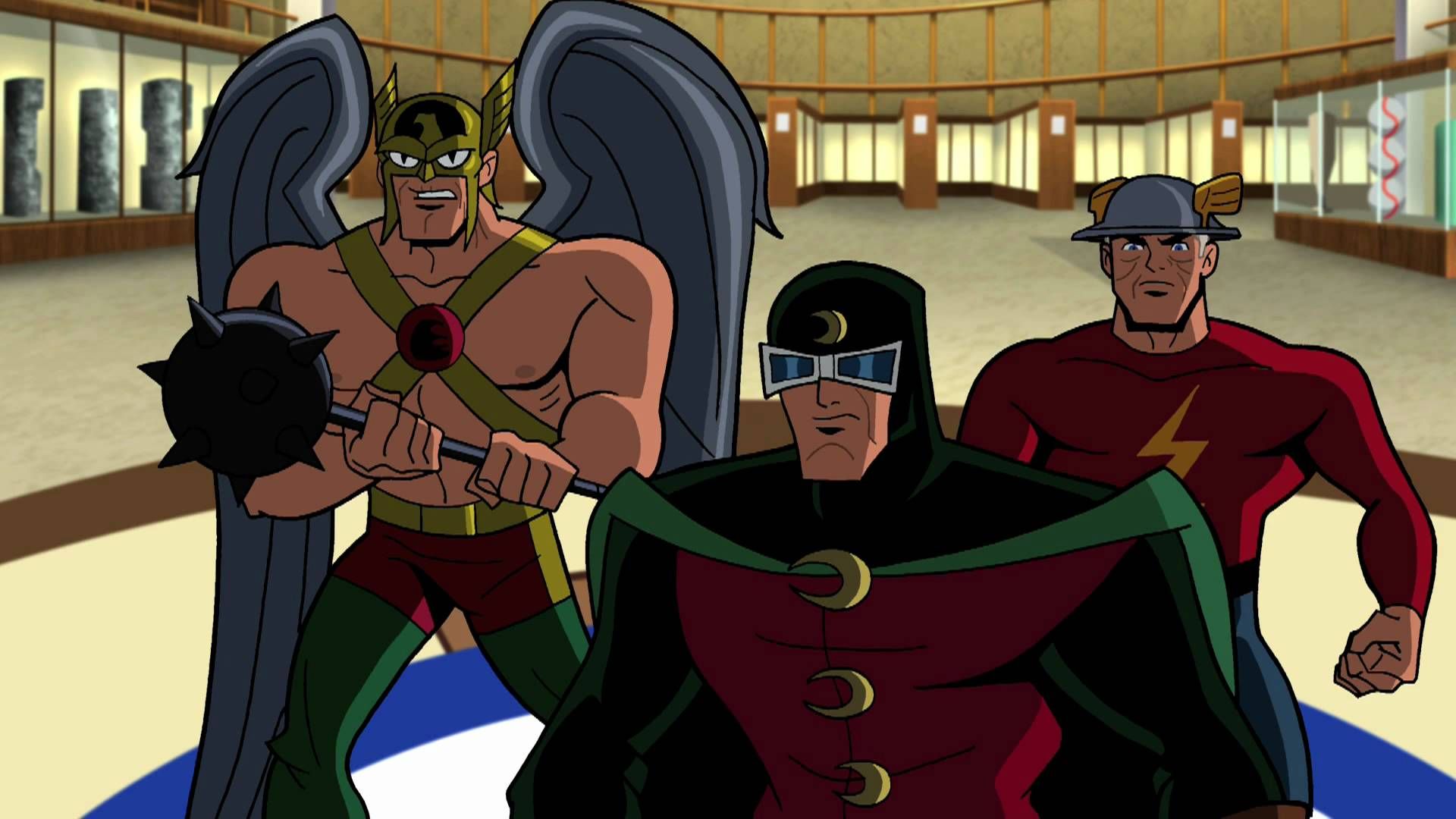 tv show, carter hall, doctor mid nite, flash, hawkman (dc comics), jay garrick, justice society of america, batman: the brave and the bold HD wallpaper
