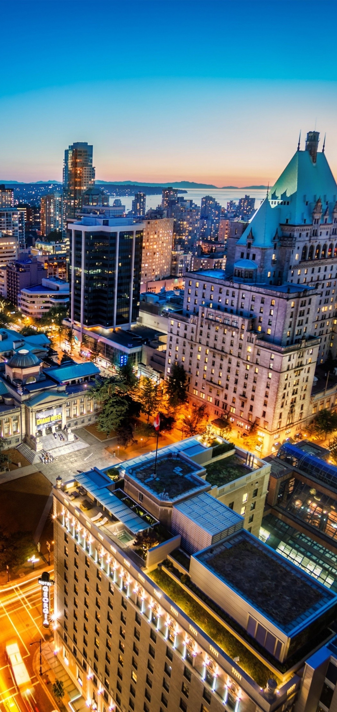 Скачать картинку Города, Канада, Ванкувер, Британская Колумбия, Сделано Человеком в телефон бесплатно.