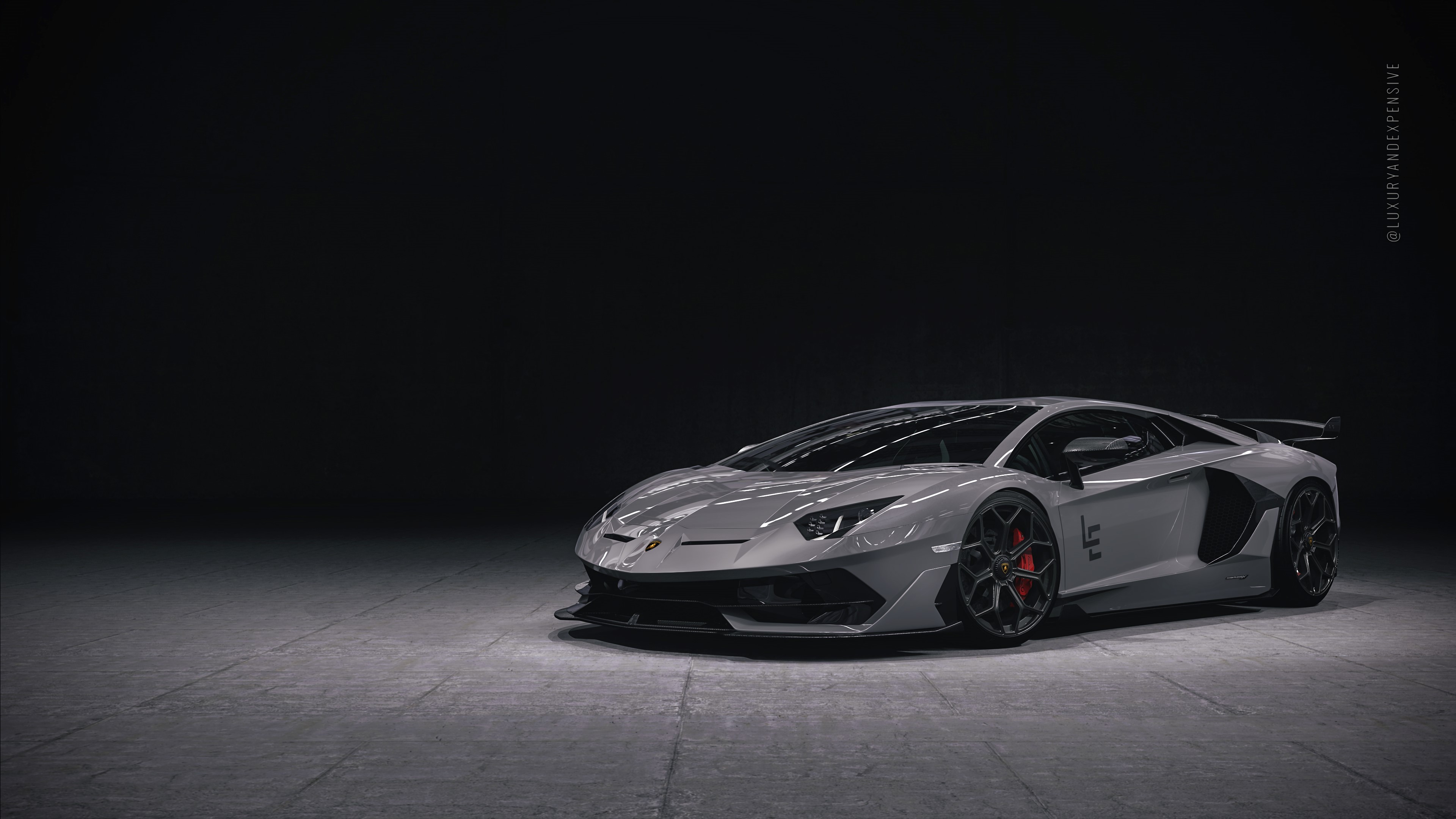 Laden Sie Lamborghini Aventador Svj HD-Desktop-Hintergründe herunter